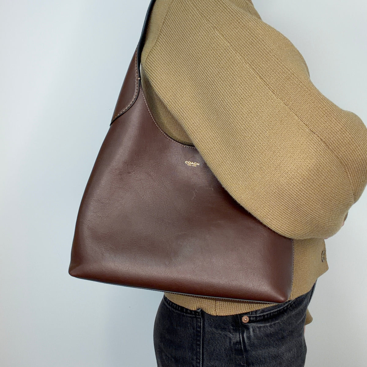 Coach Brooklyn 28 Maple Leather