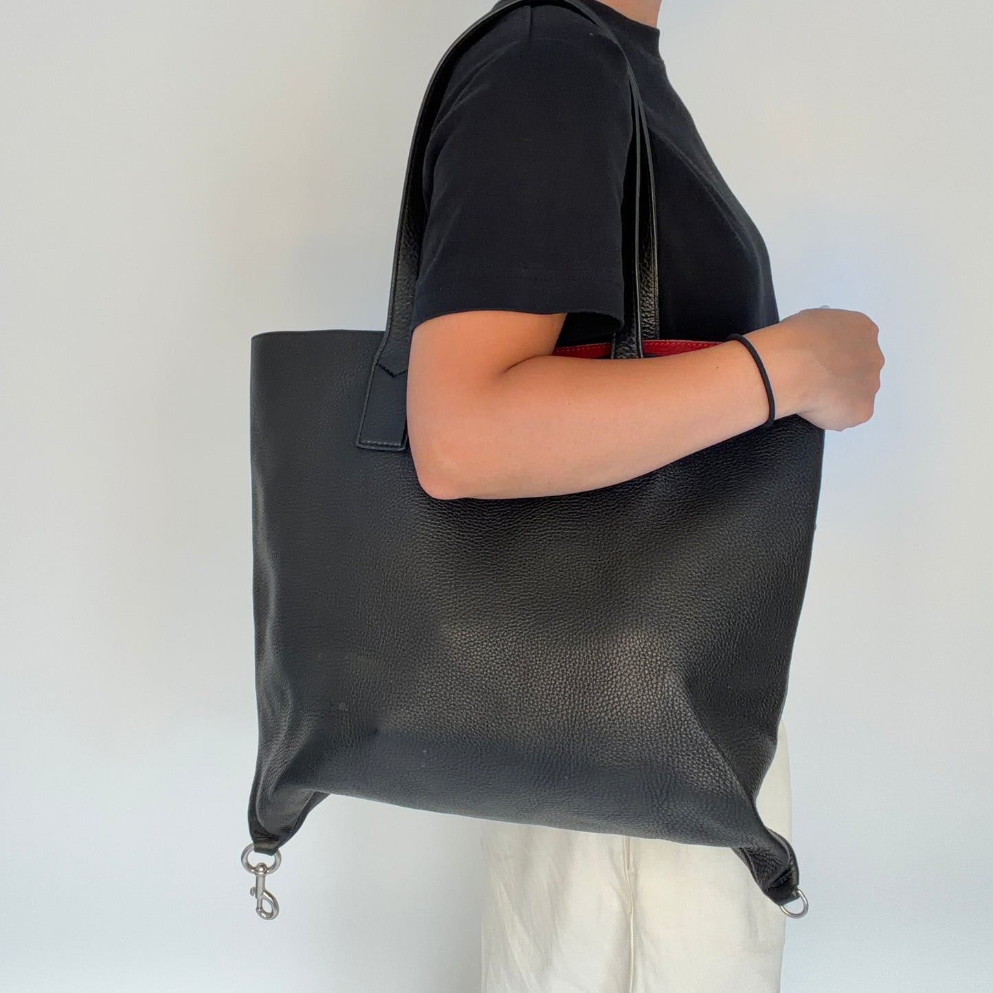 Marc Jacobs Black Clip Base Tote