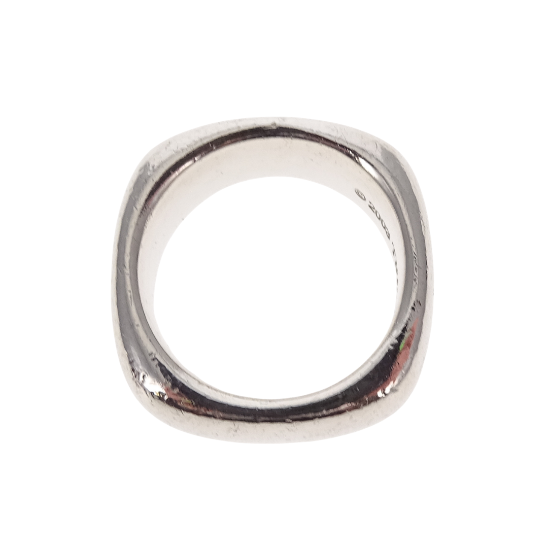 Tiffany & Co Square Ring Sterling Silver (size 52)