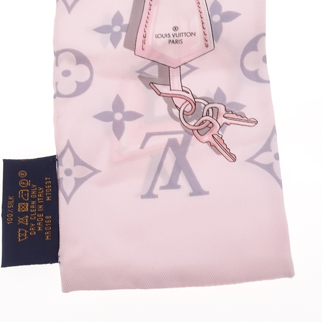 Louis Vuitton Monogram Confidential Bandeau Pink 100% Silk