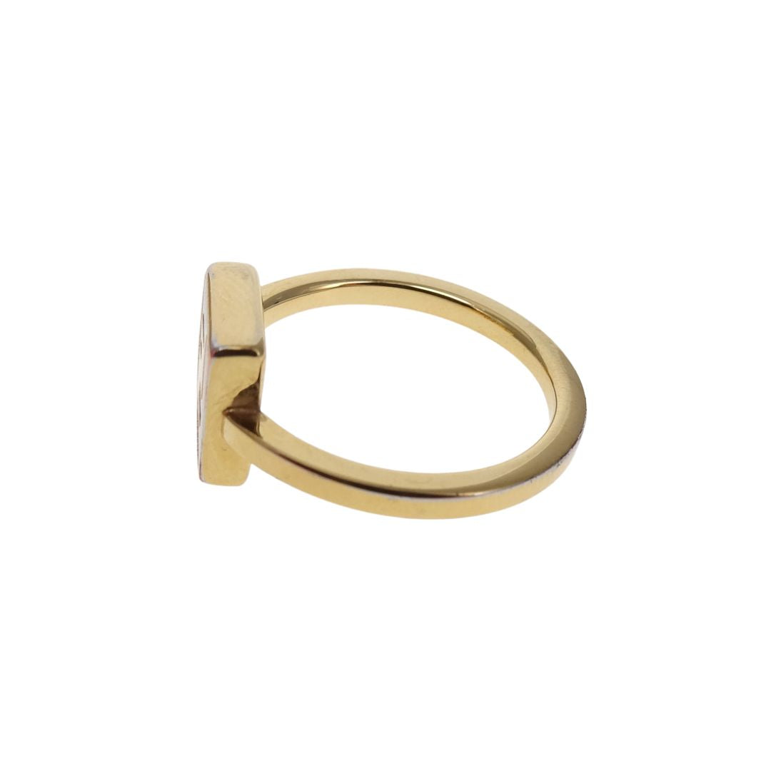 Fendi FF Ring Goldtone (M - size 54)