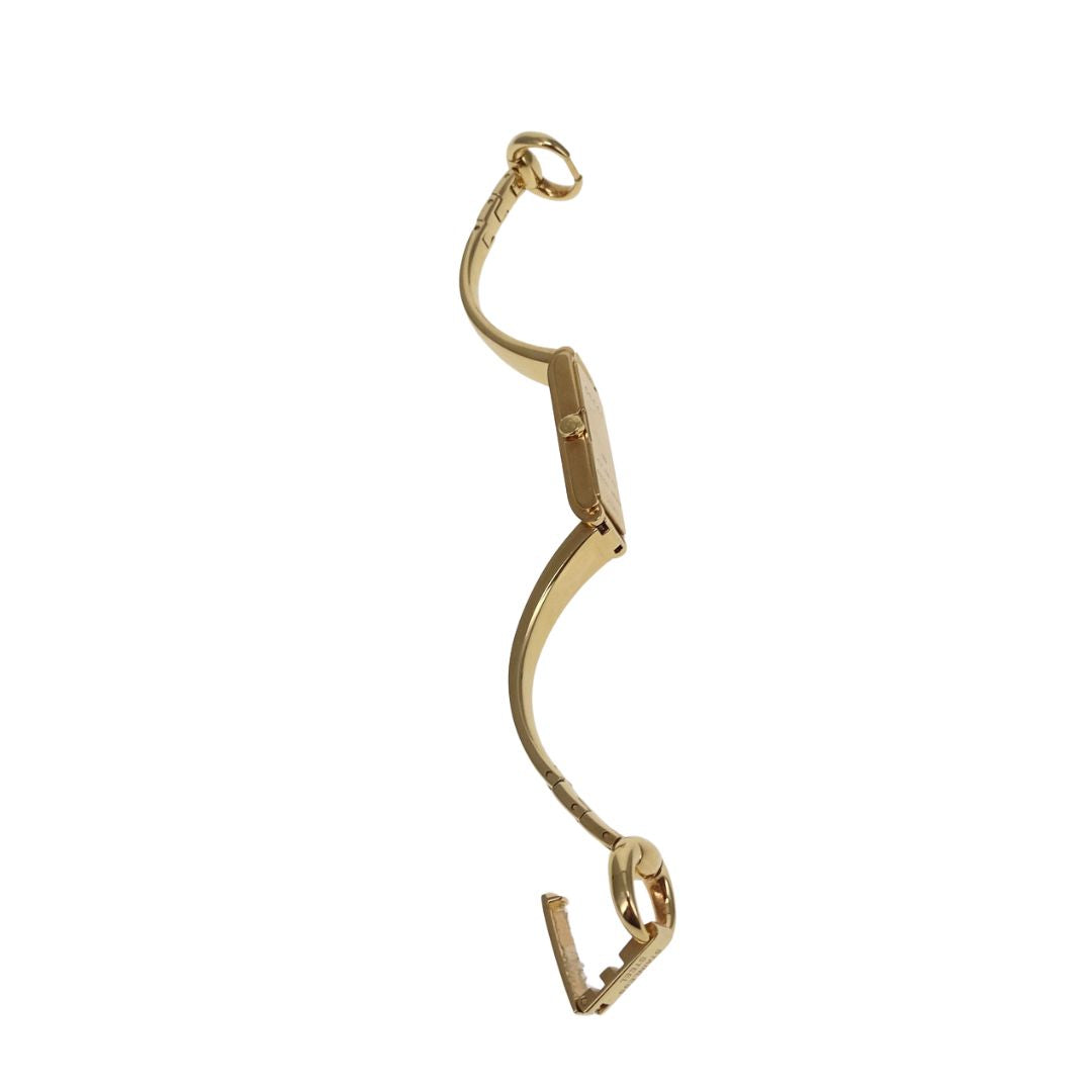 Gucci Mother Of Pearl Dial Stainless Steel Gold Watch 109