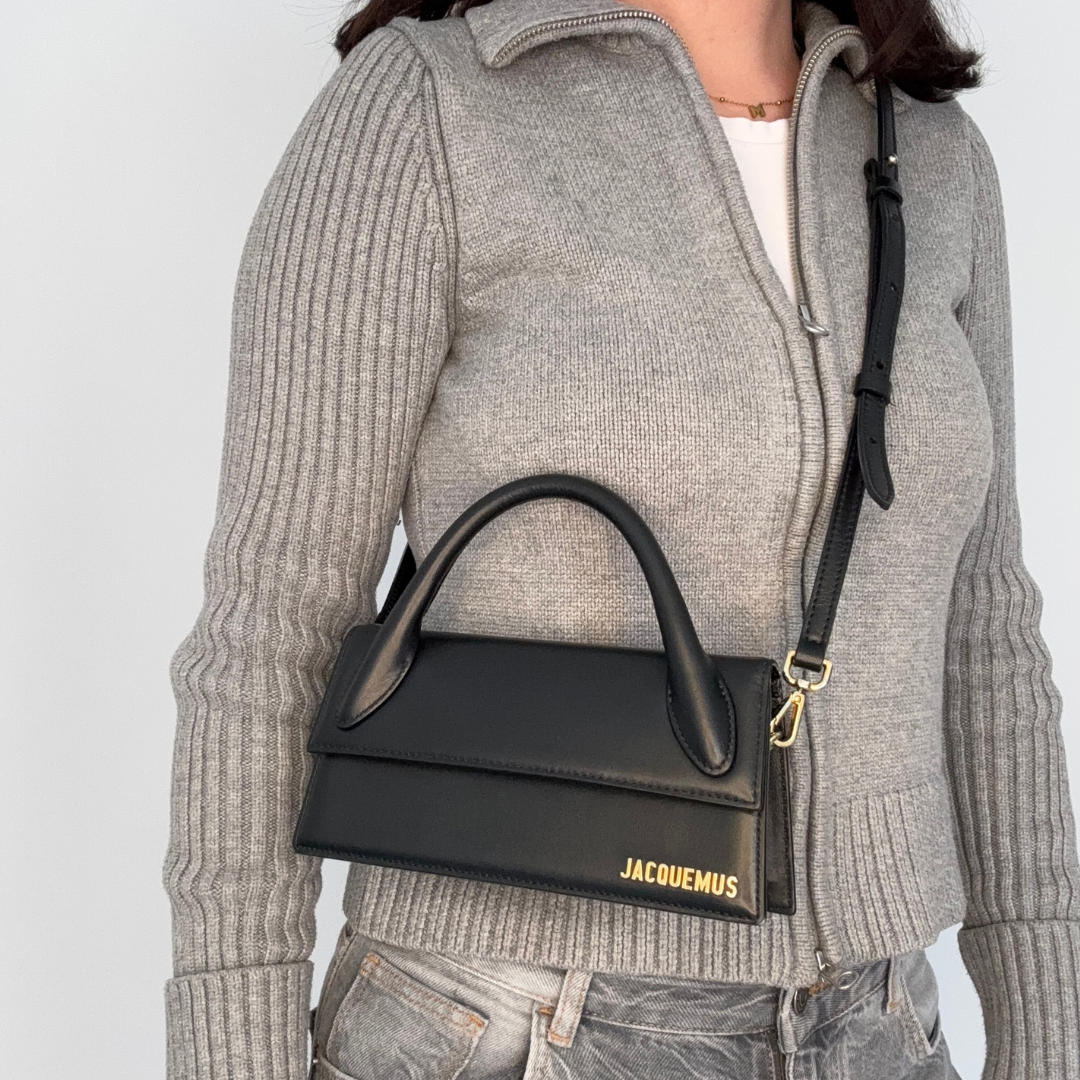 Jacquemus Le Chiquito Long Mini Black