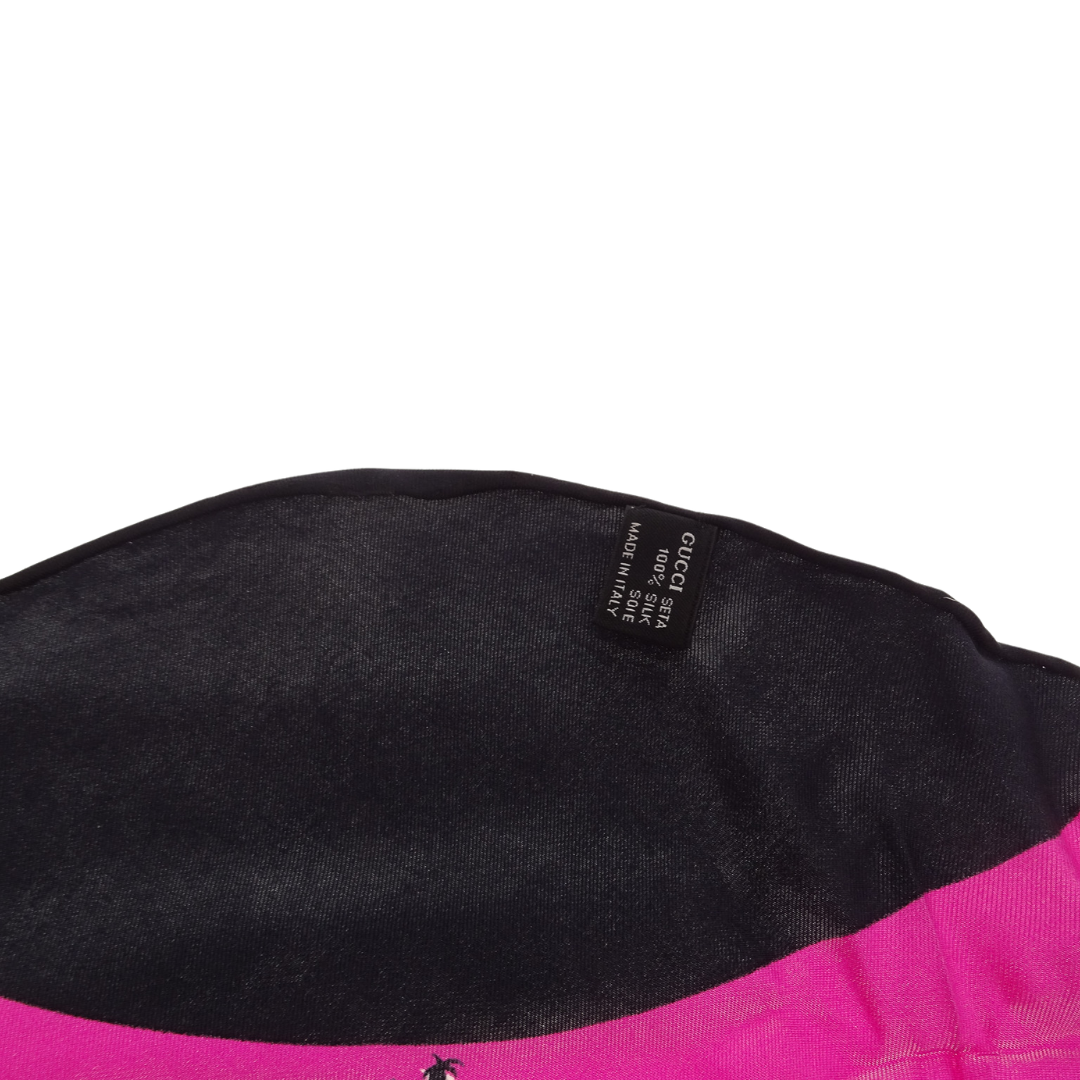 Gucci Lo Bloch 40 x 110cm Twill Silk