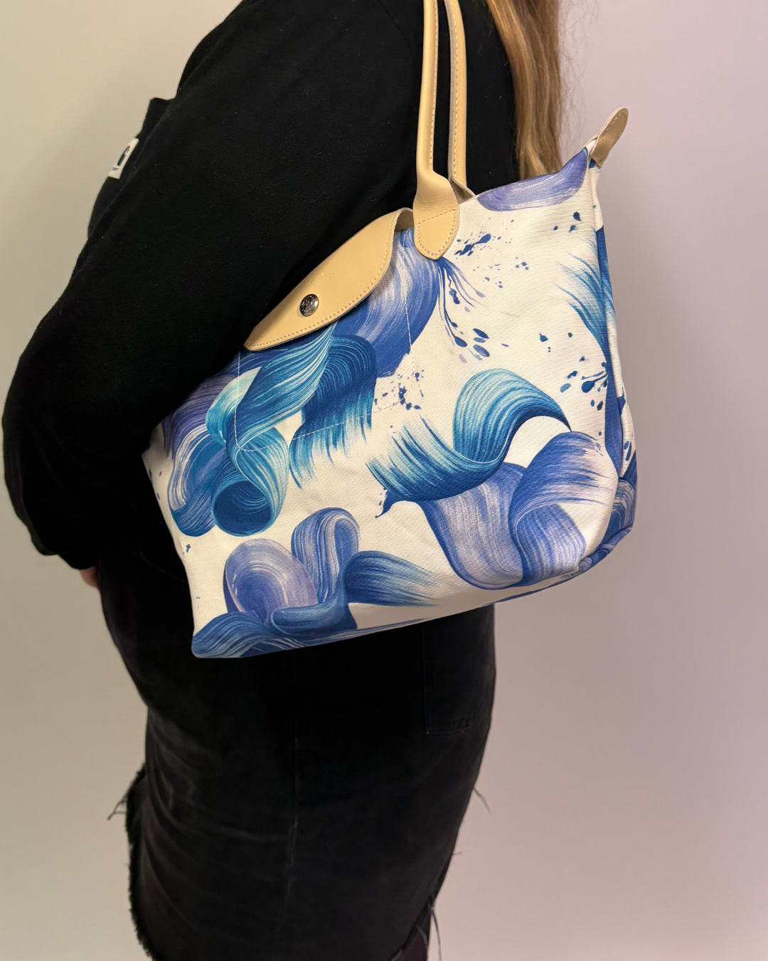 Longchamp Le Pliage Splash Canvas Ltd Ed