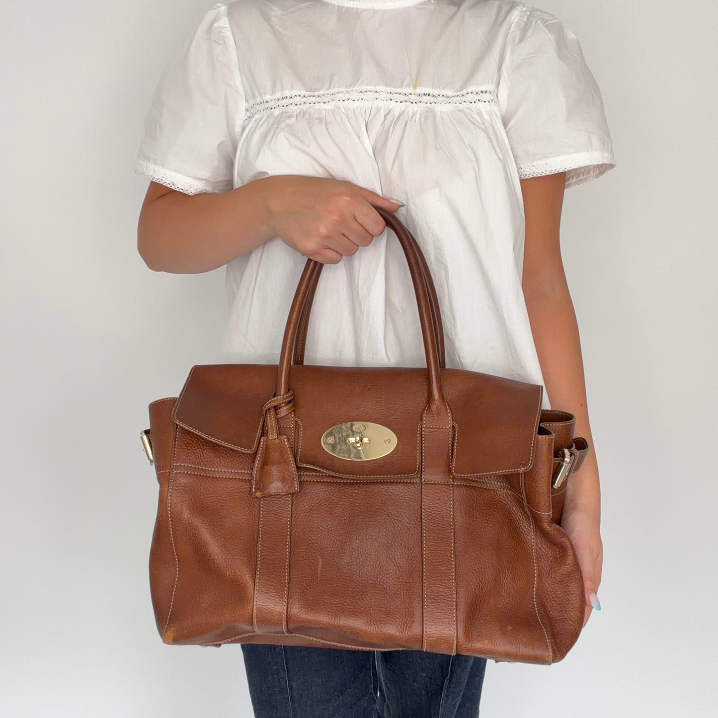 Mulberry Bayswater Buckle Oak GHW