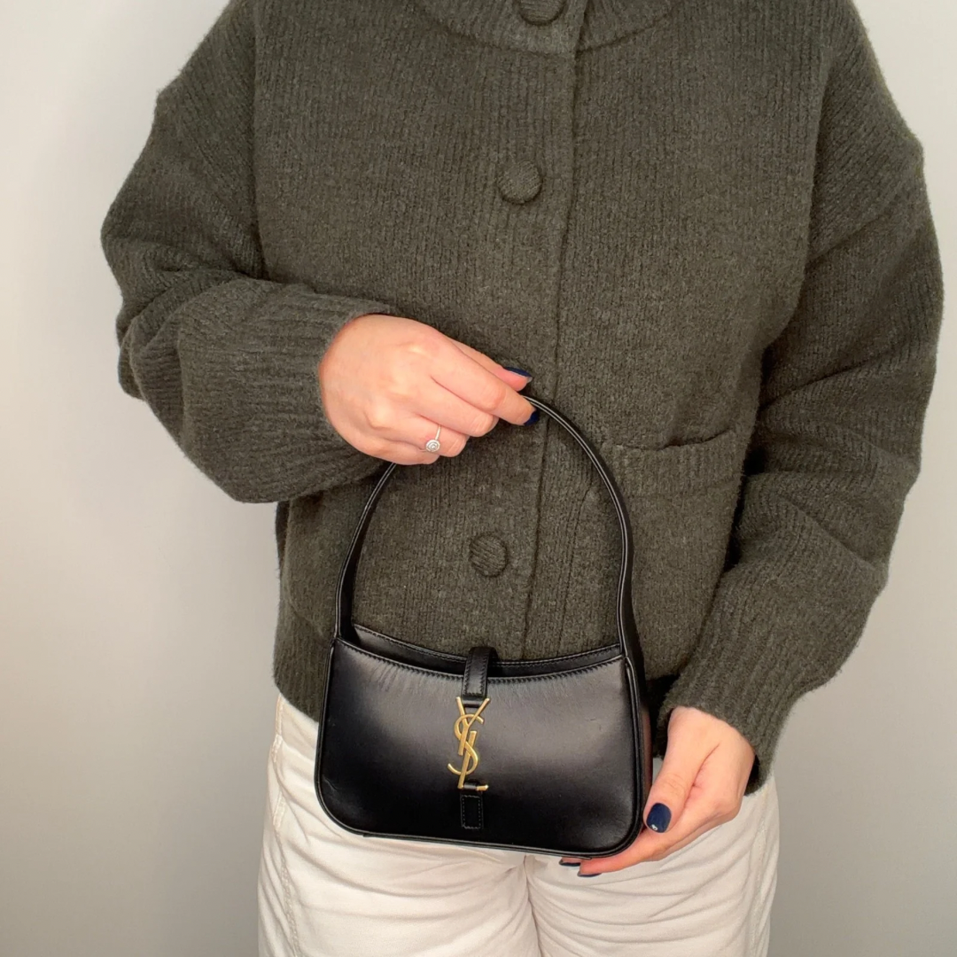 Saint Laurent Le 5 a 7 Mini Black