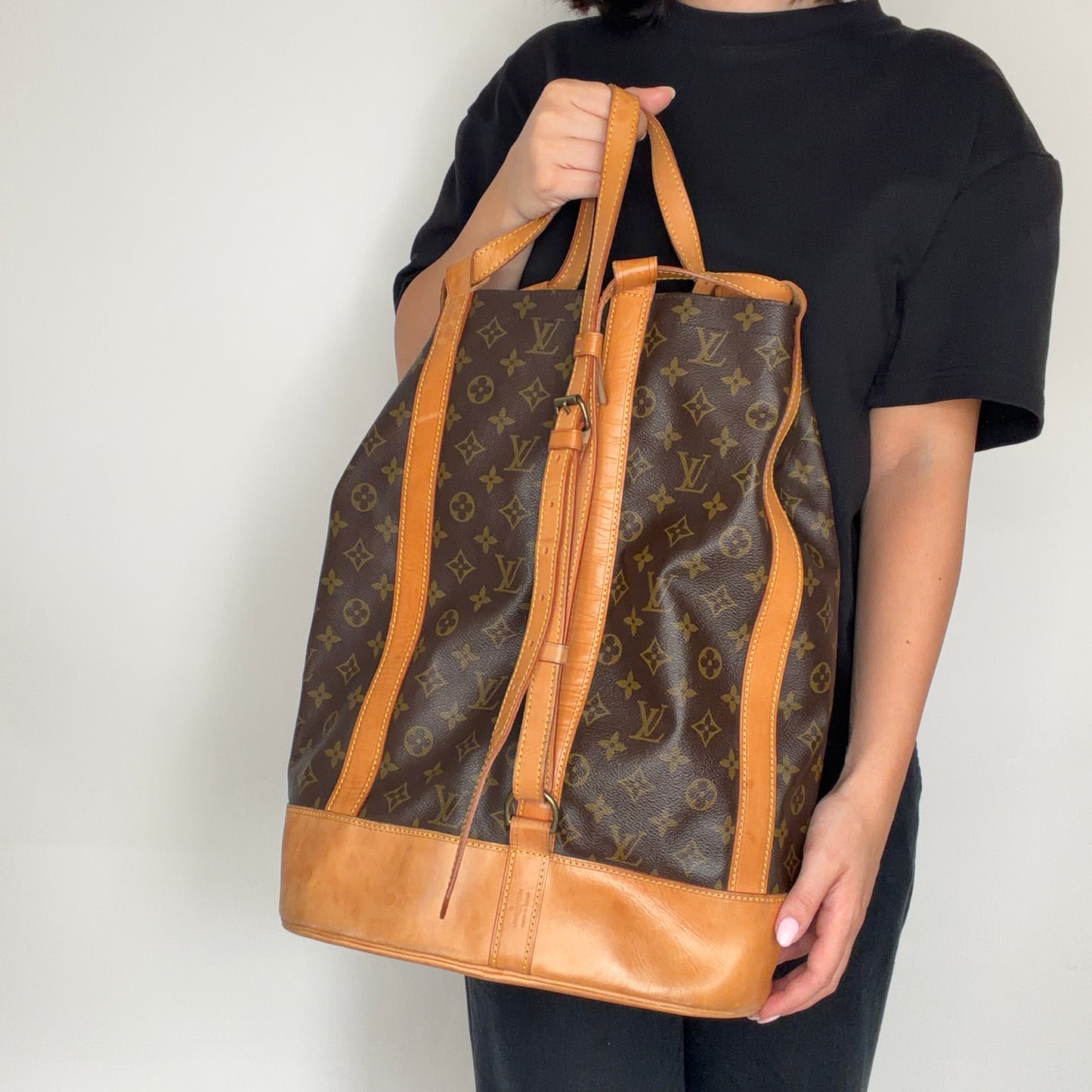 Louis Vuitton Randonnee Backpack Monogram Vintage