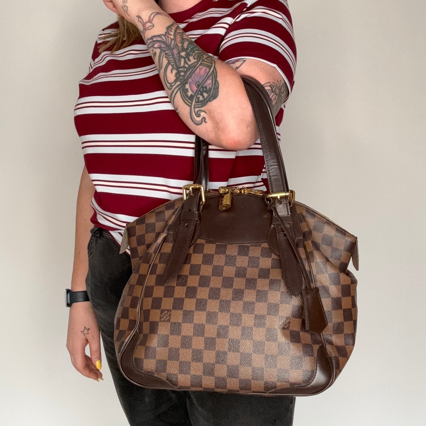 Louis Vuitton Verona GM Damier Ebene DU3141 - 2o11