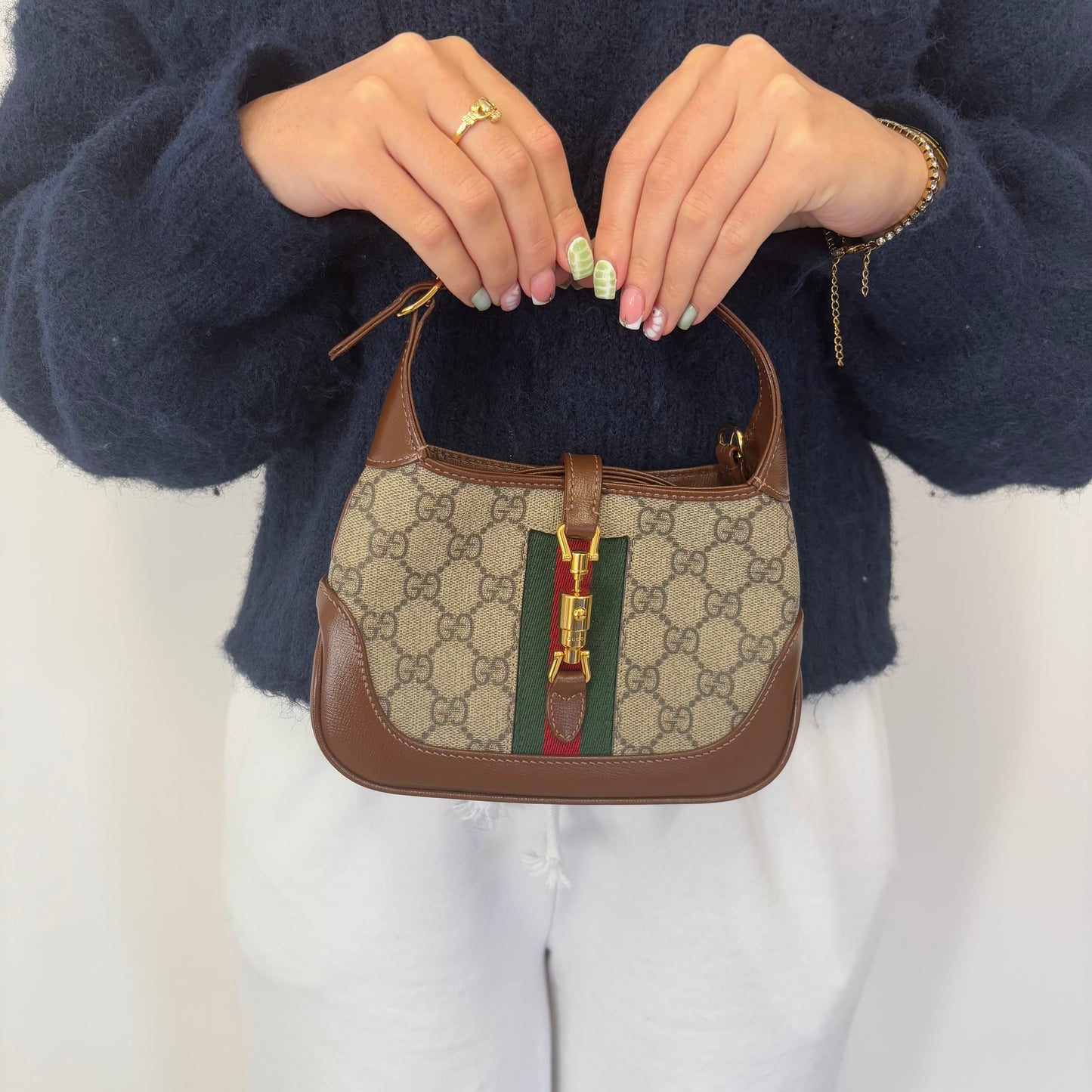 Gucci Jackie 1961 Mini Bag GG Supreme