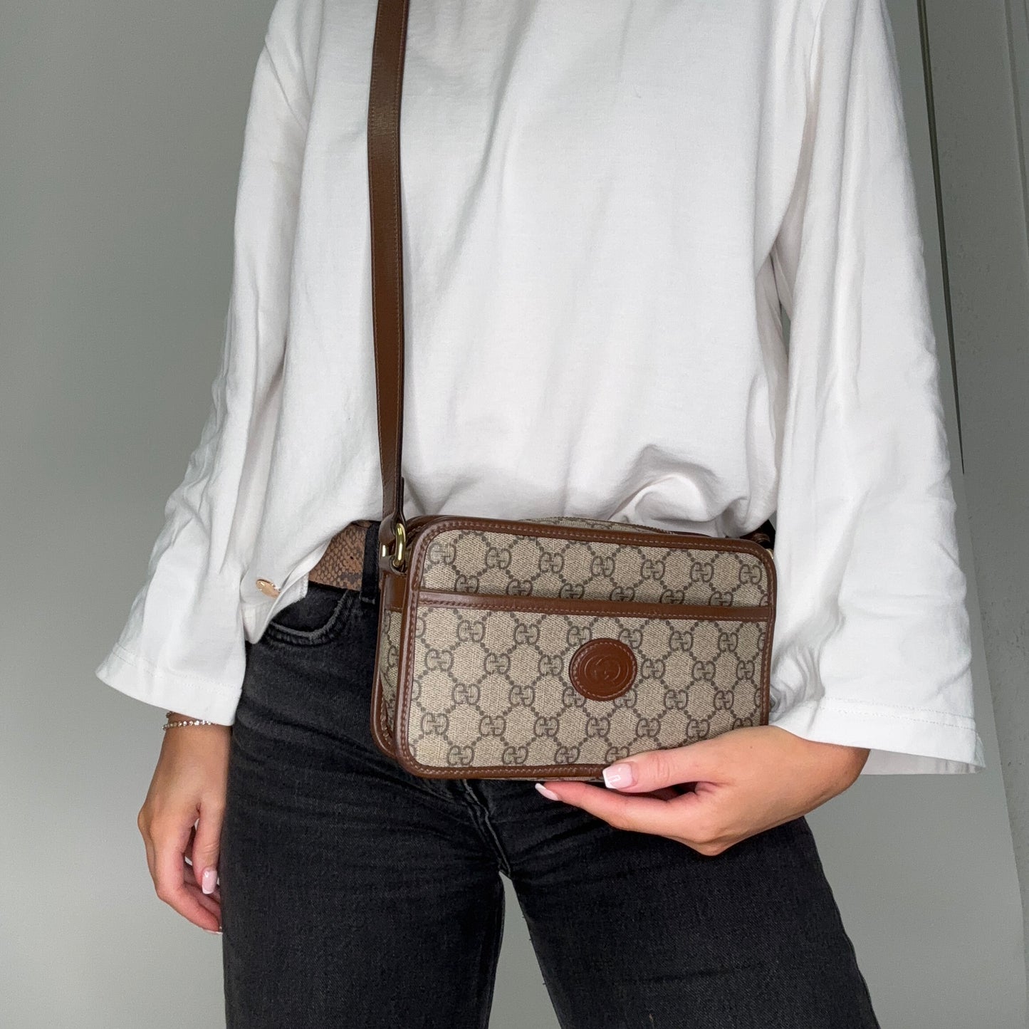 Gucci Retro Mini Bag With Interlocking G
