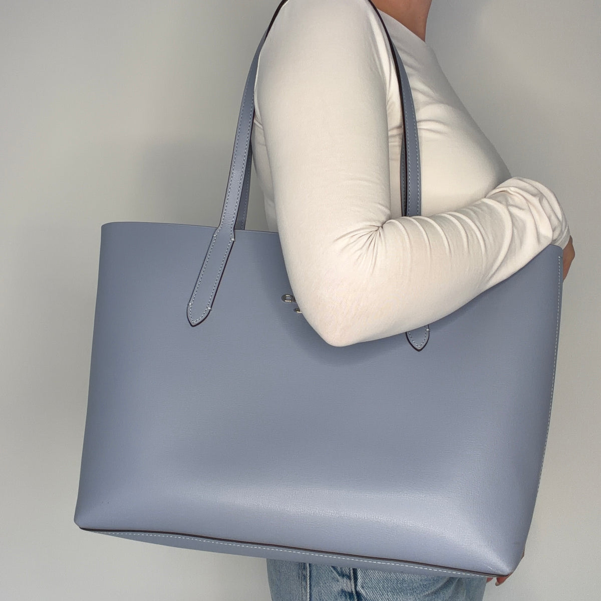Coach Avenue Tote Blue