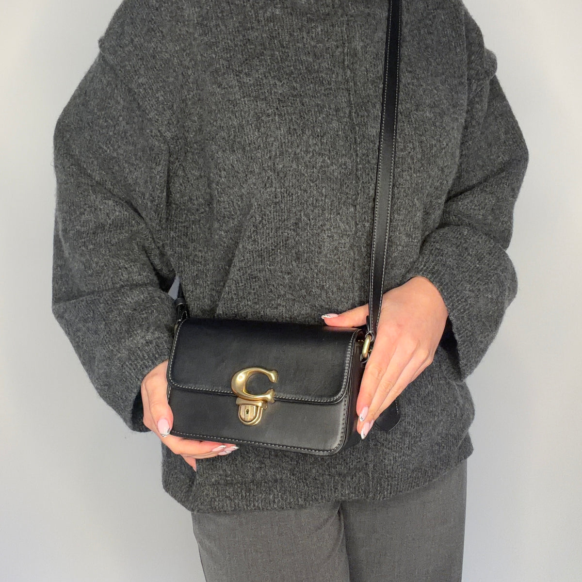Coach Studio Shoulder Bag 19 Black