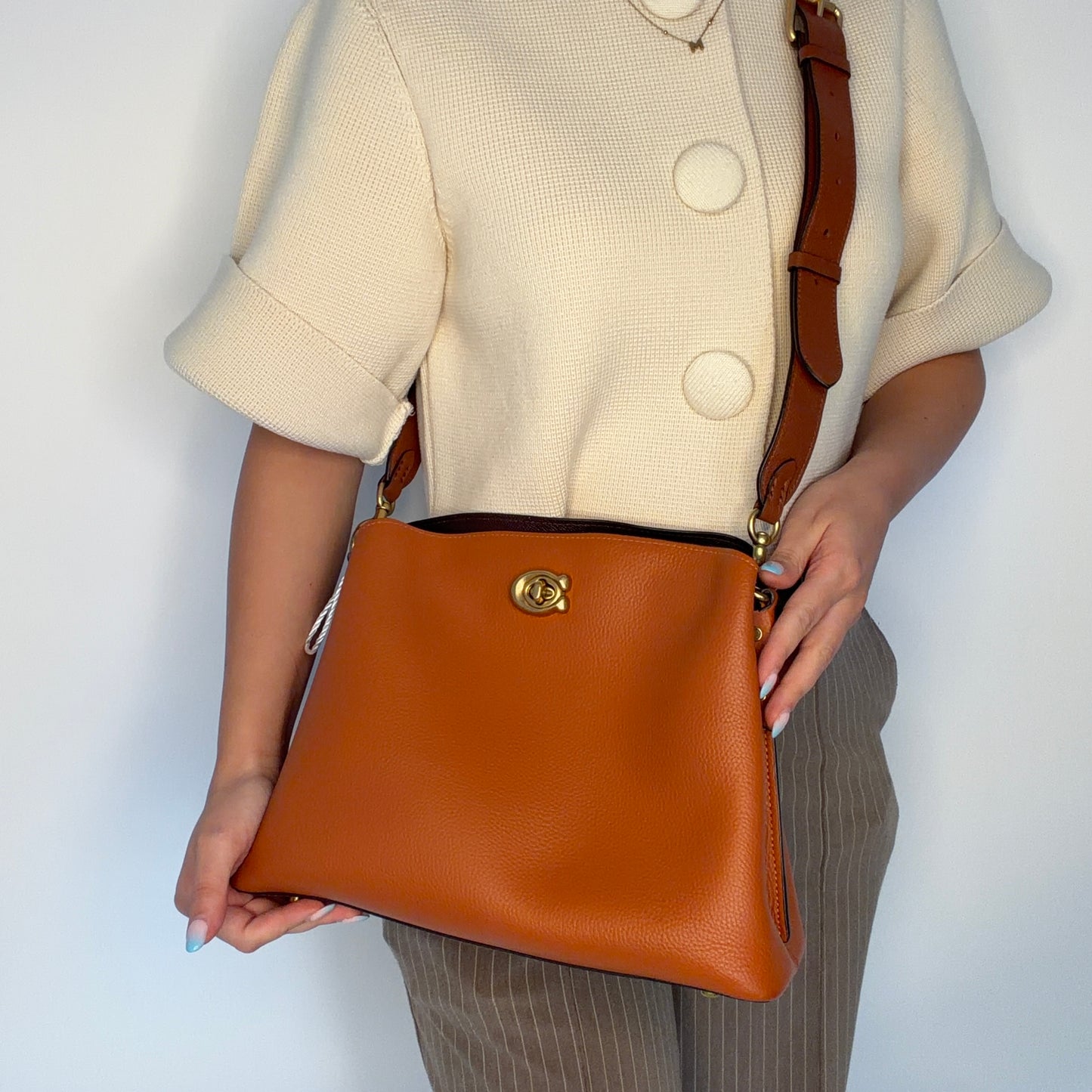 Coach Willow Bucket Bag Orange