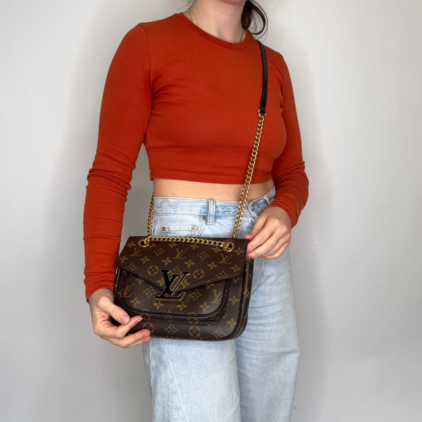 Louis Vuitton Passy Monogram Chain Bag