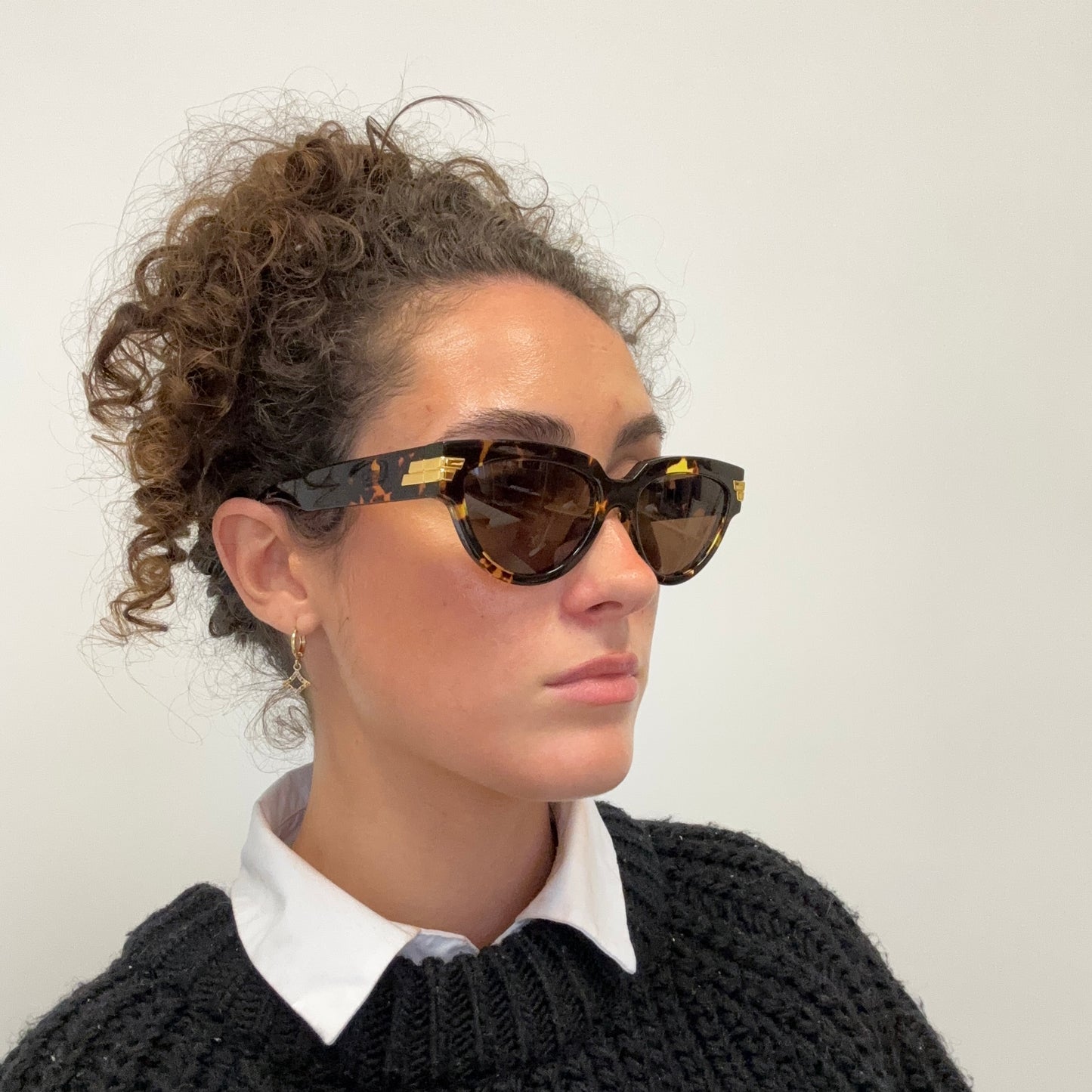 Bottega Veneta Unapologetic Tortoise Sunglasses BV1035S