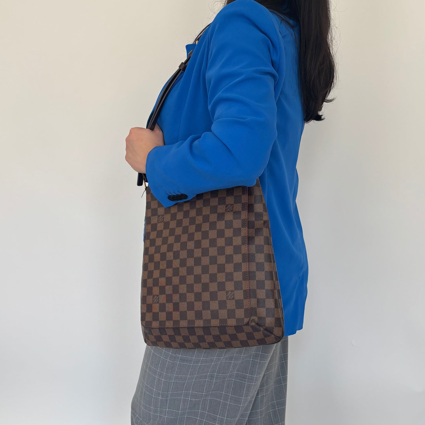 Louis Vuitton Damier Ebene Musette Salsa GM TH0096 - 2006