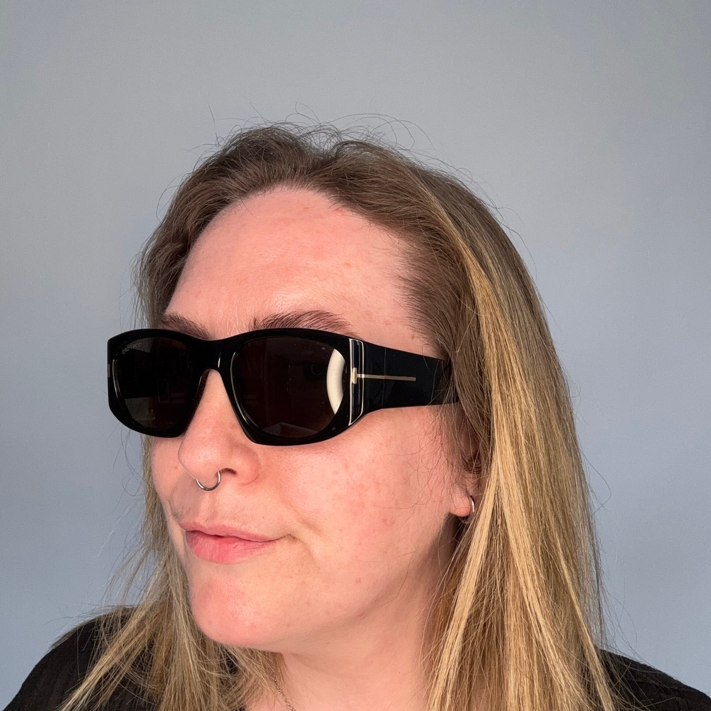 Tom Ford Cyrille-02 Black Sunglasses