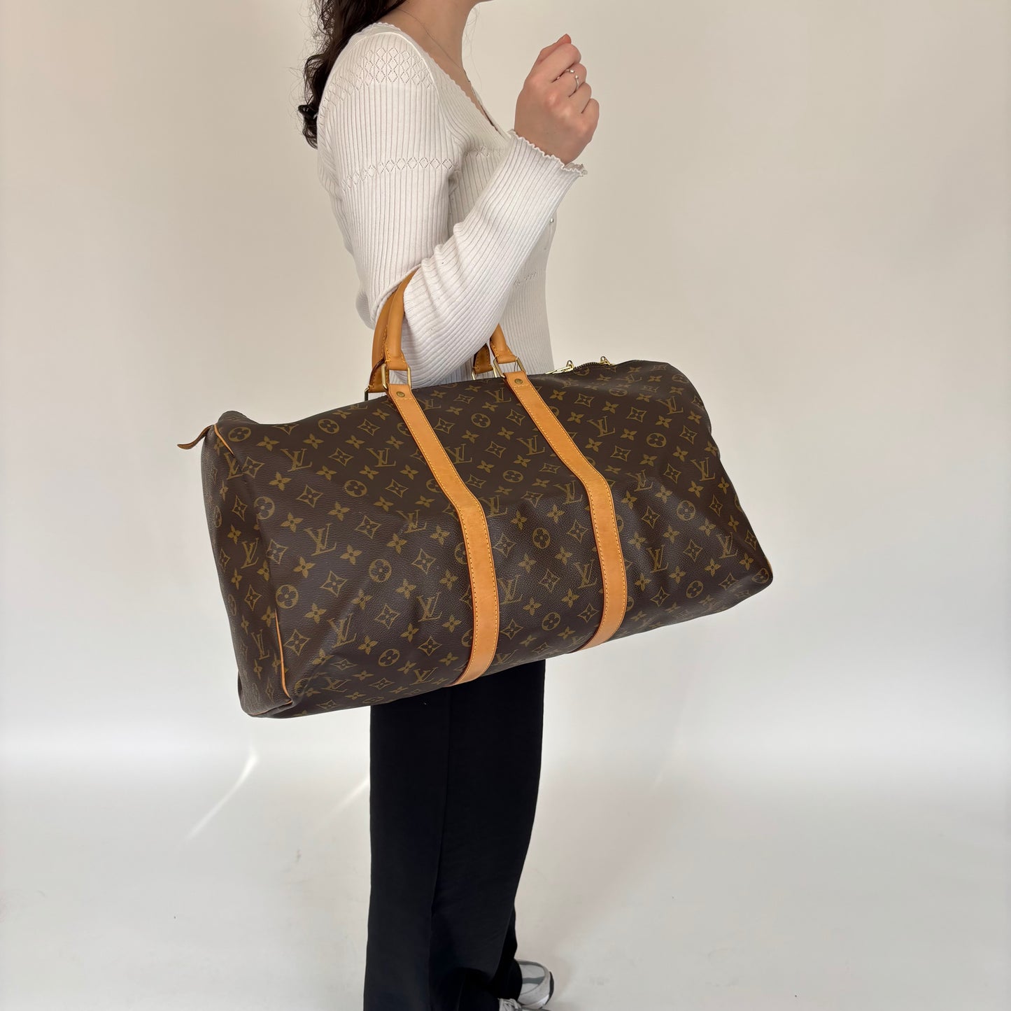 Louis Vuitton Monogram Classic Keepall 50 SP0968 - 1998