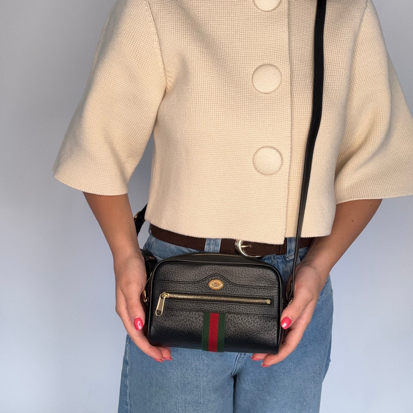 Gucci Ophidia Mini Bag Black