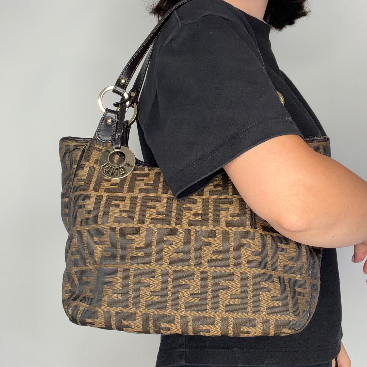 Fendi Chef Tote Bag Classic Zucca