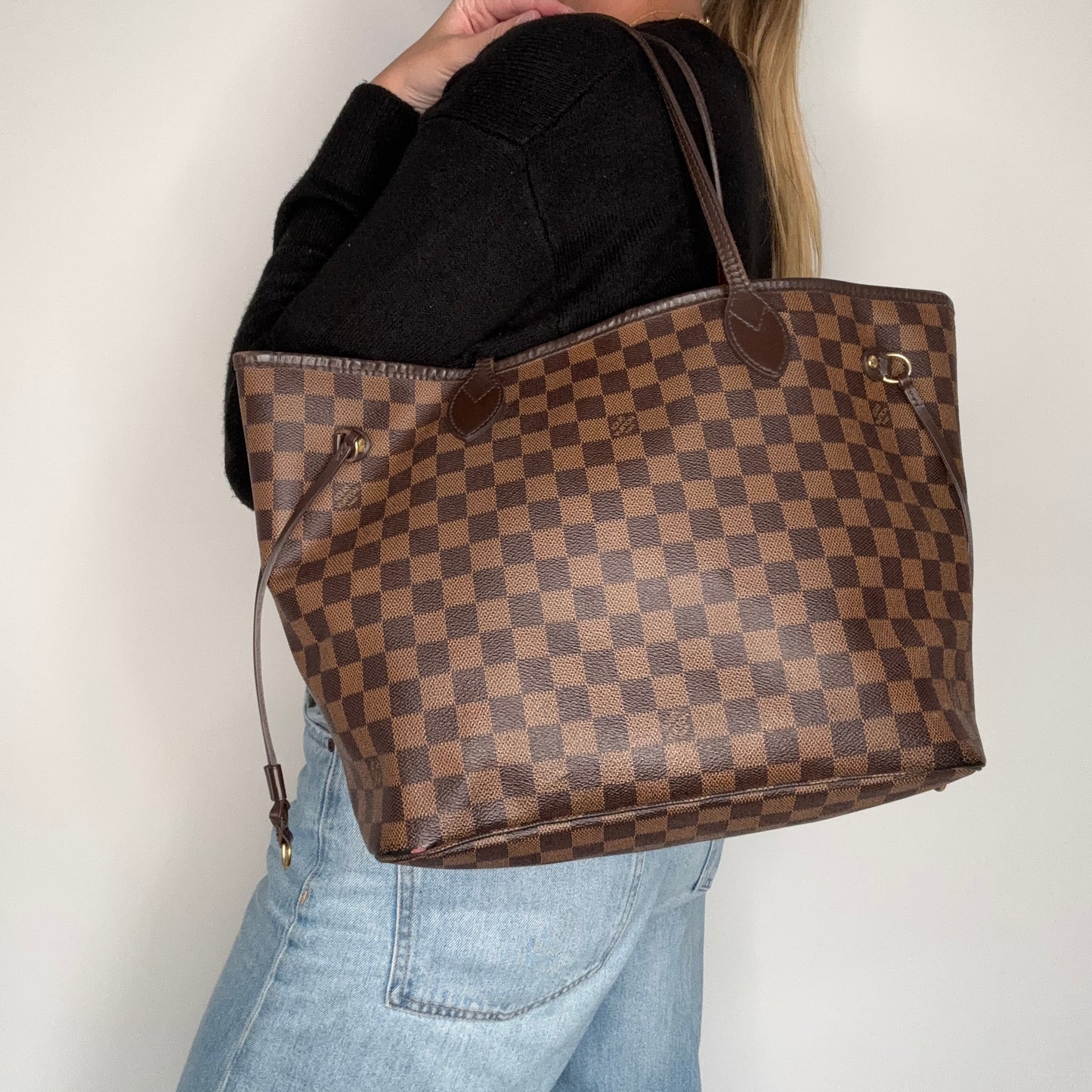 Louis Vuitton Neverfull MM Damier Ebene GI2102