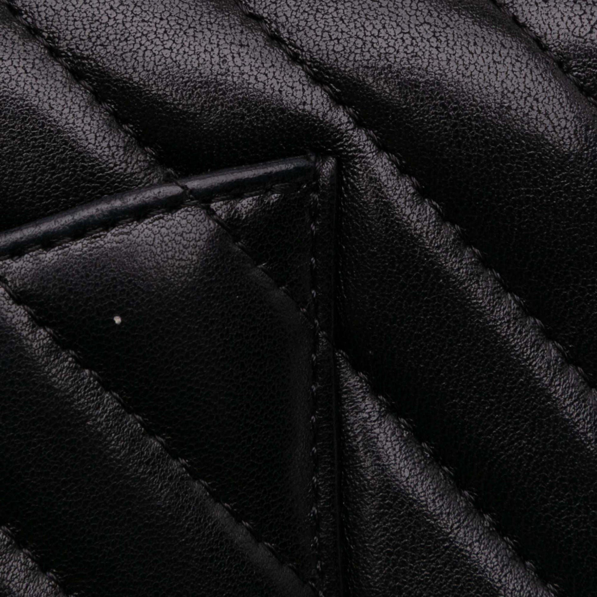 Mini Rectangular Classic Chevron Lambskin Single Flap Image# 10