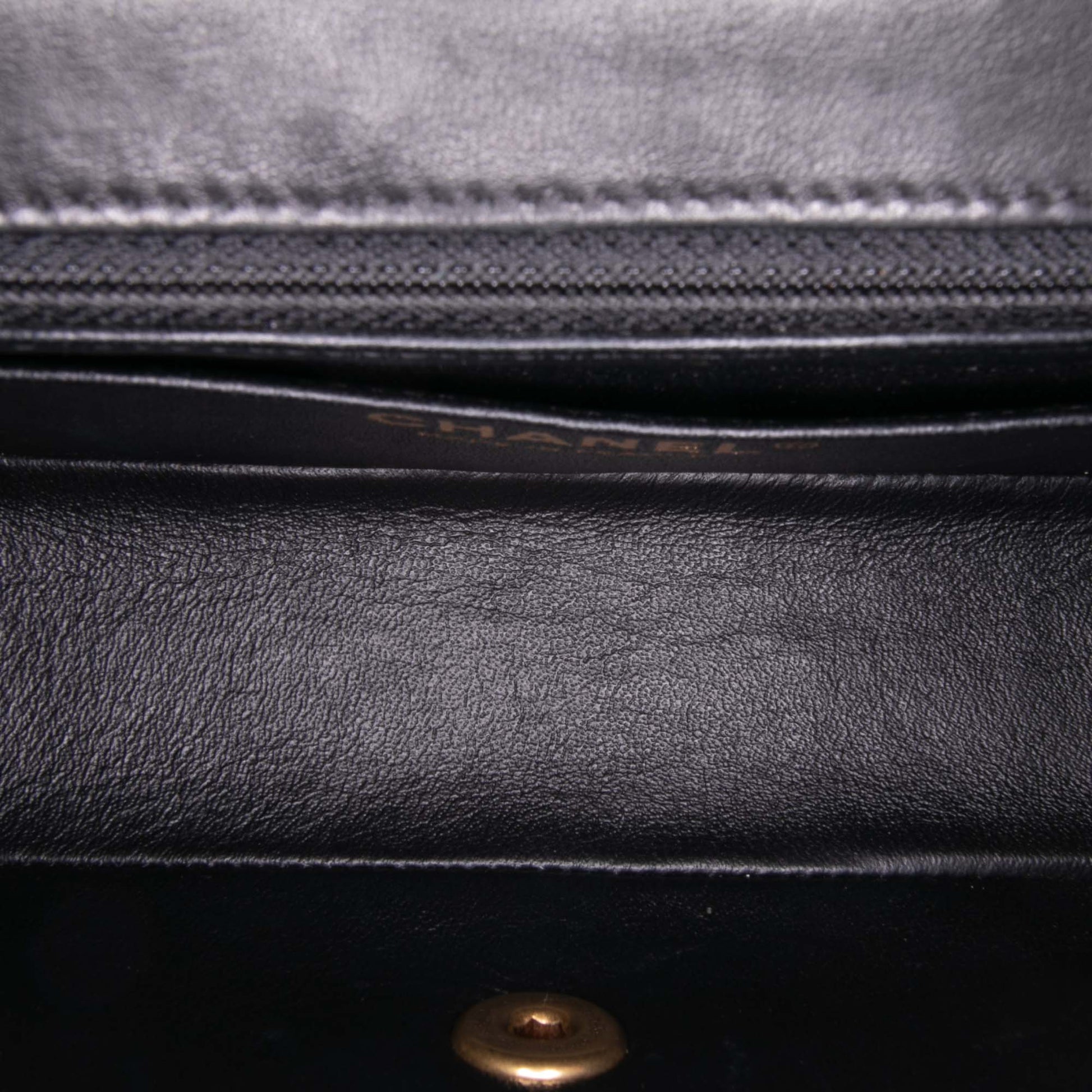 Mini Rectangular Classic Chevron Lambskin Single Flap Image# 4