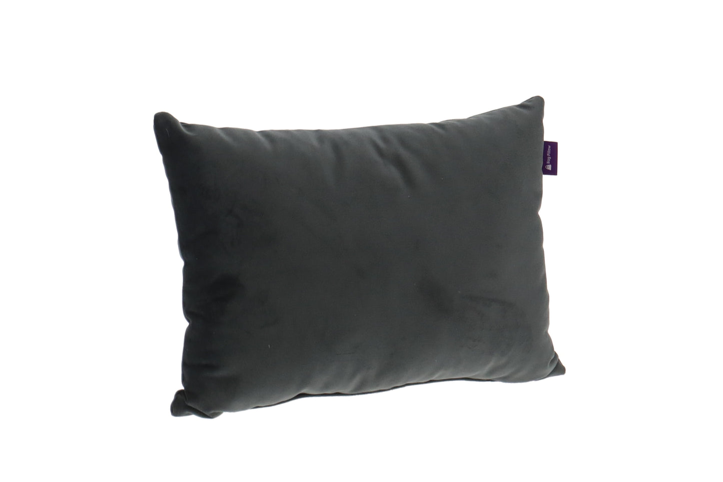 Bag Pillow Grey Velvet Combined Large