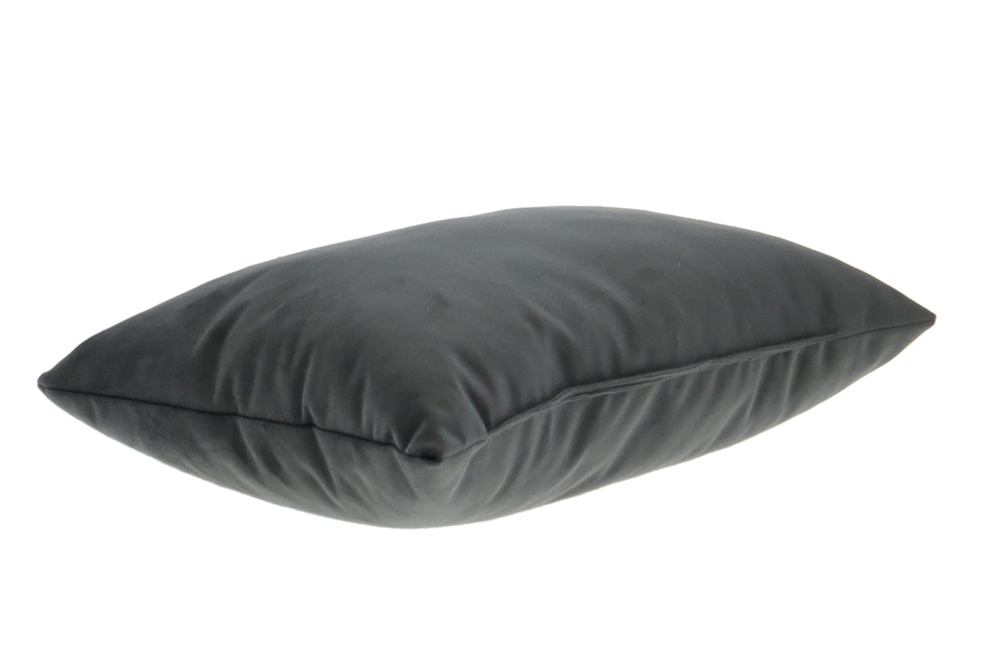 Bag Pillow Grey Velvet Combined Large