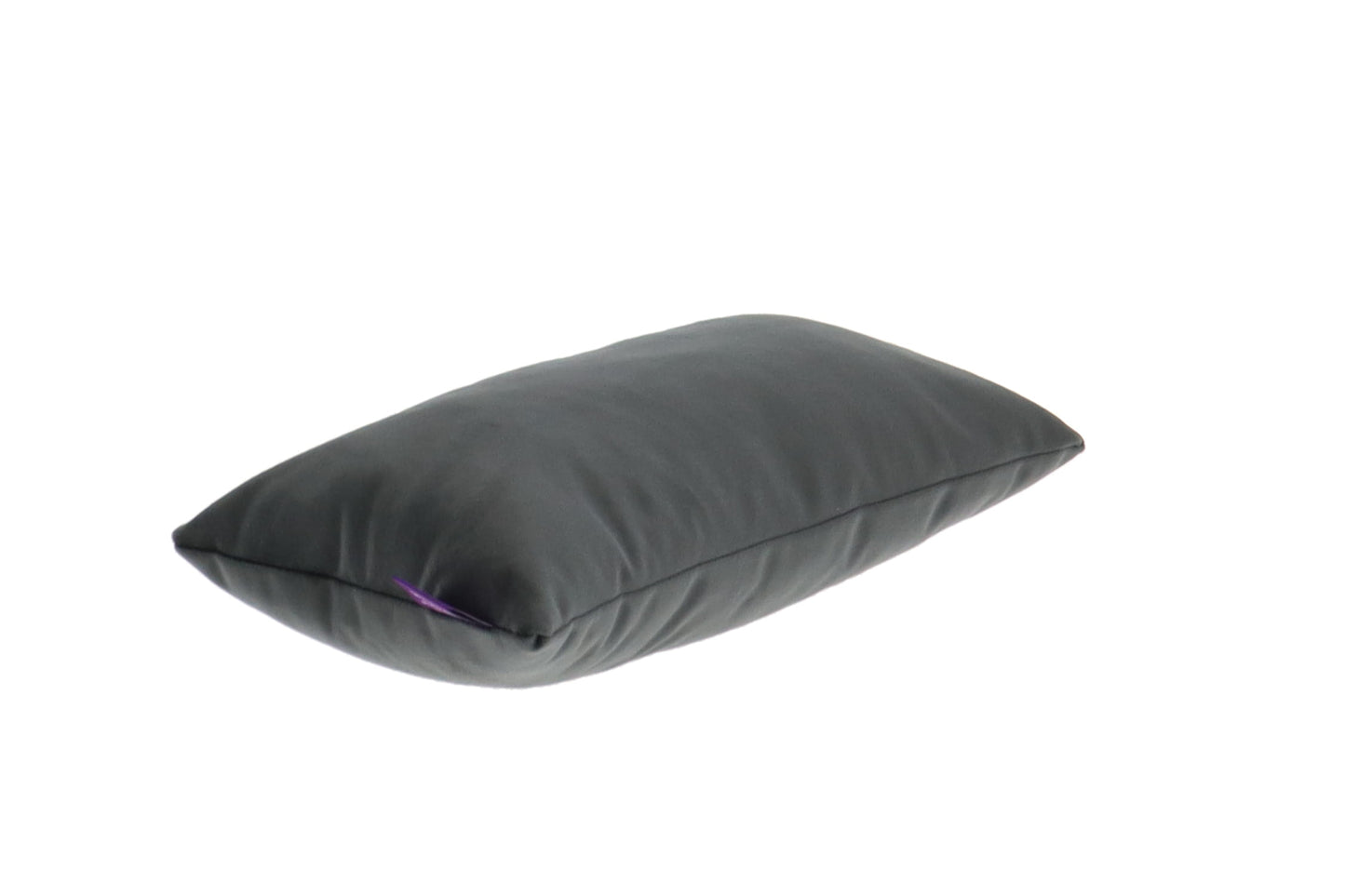 Bag Pillow Grey Velvet Combined Medium