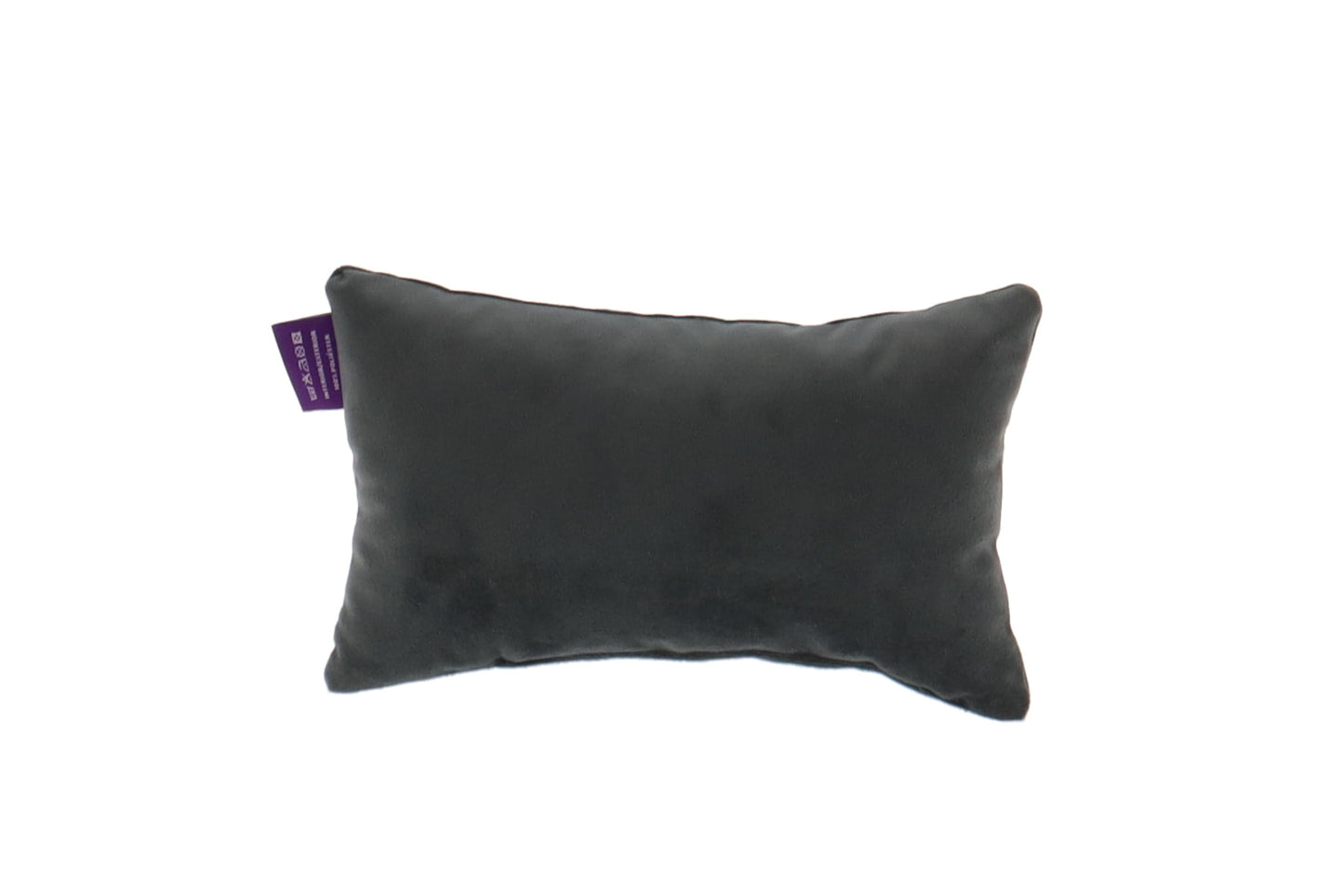 Bag Pillow Grey Velvet Combined Mini