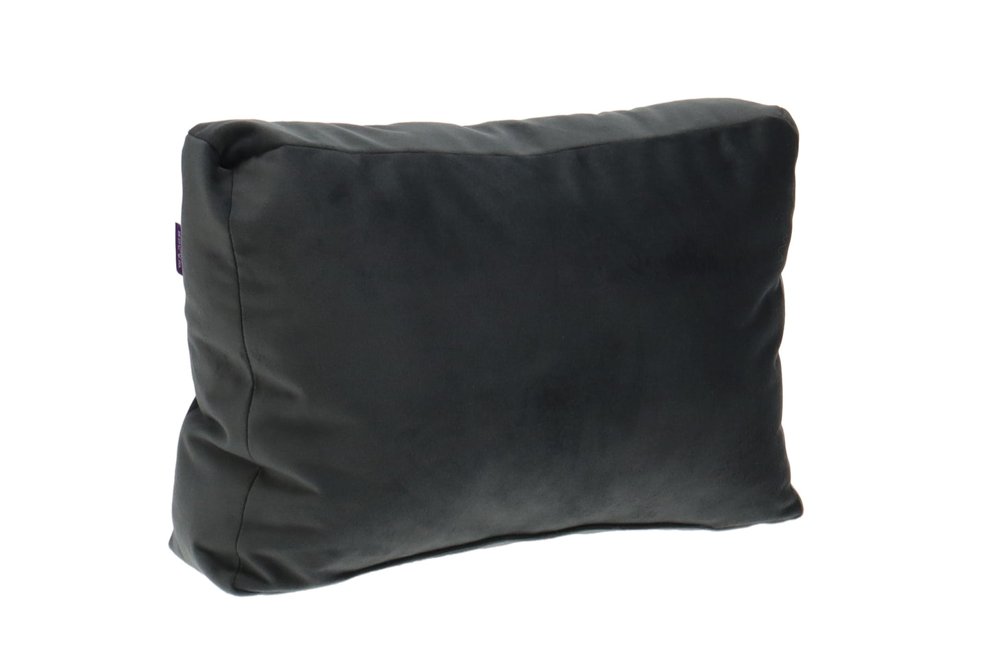 Bag Pillow Grey Velvet Square