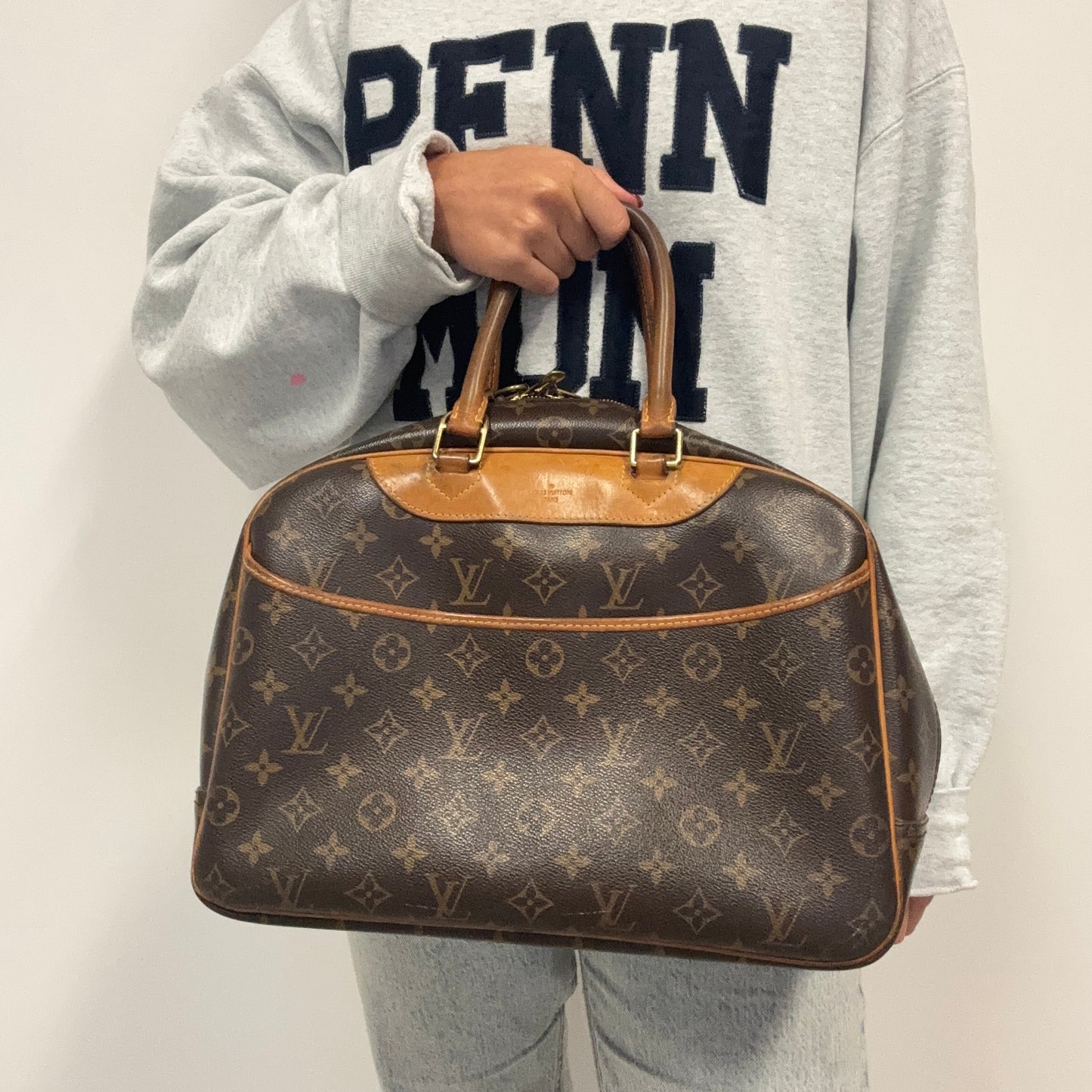 Louis Vuitton Deauville Bag Vintage Monogram