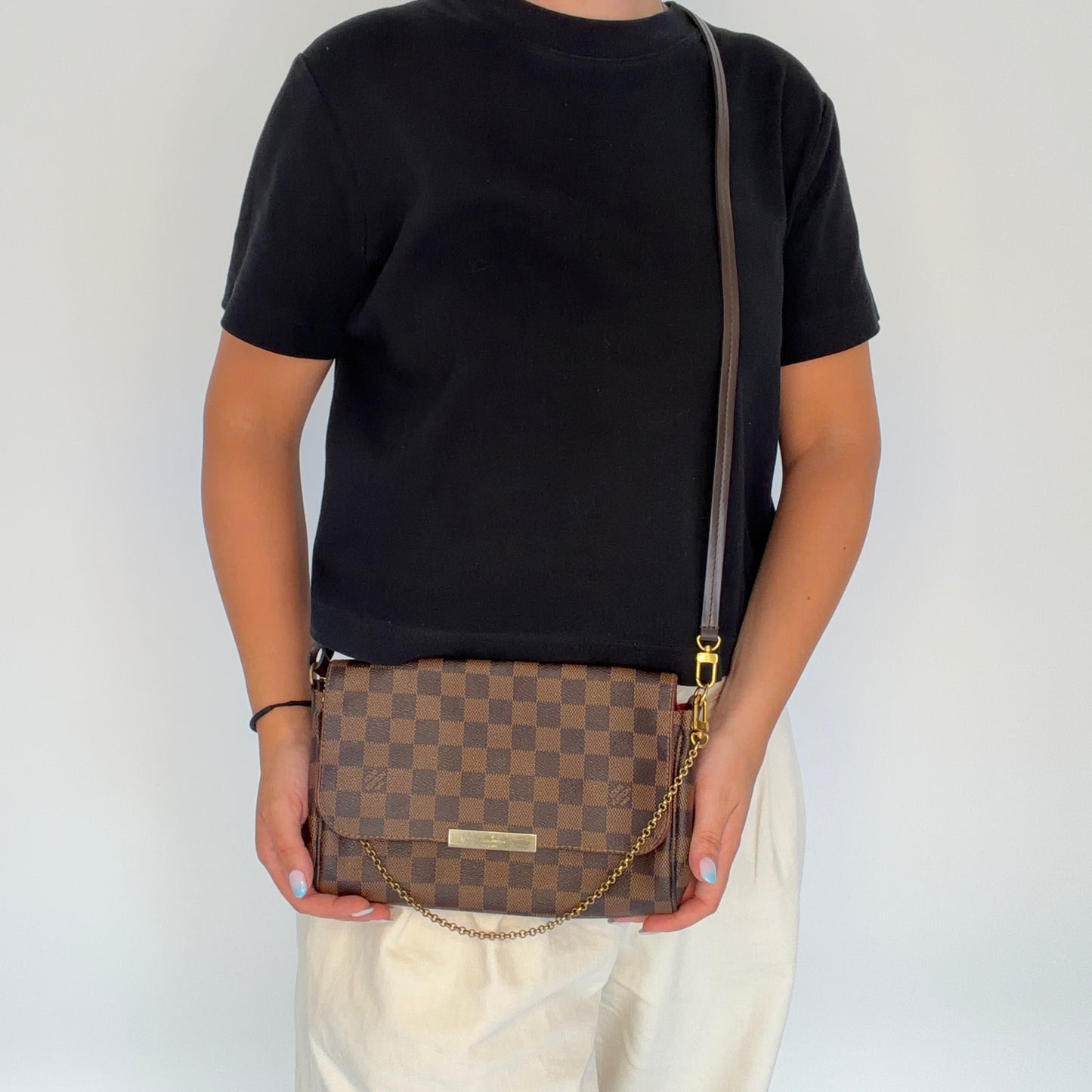 Louis Vuitton Favorite MM Classic Damier Ebene DU2129 - 2019