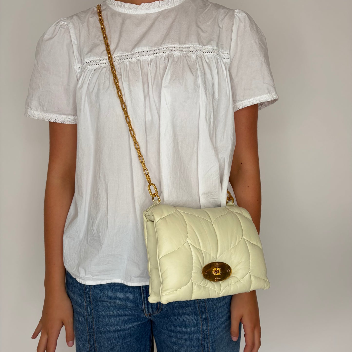 Mulberry Little Softie Wild Primrose Nappa GHW