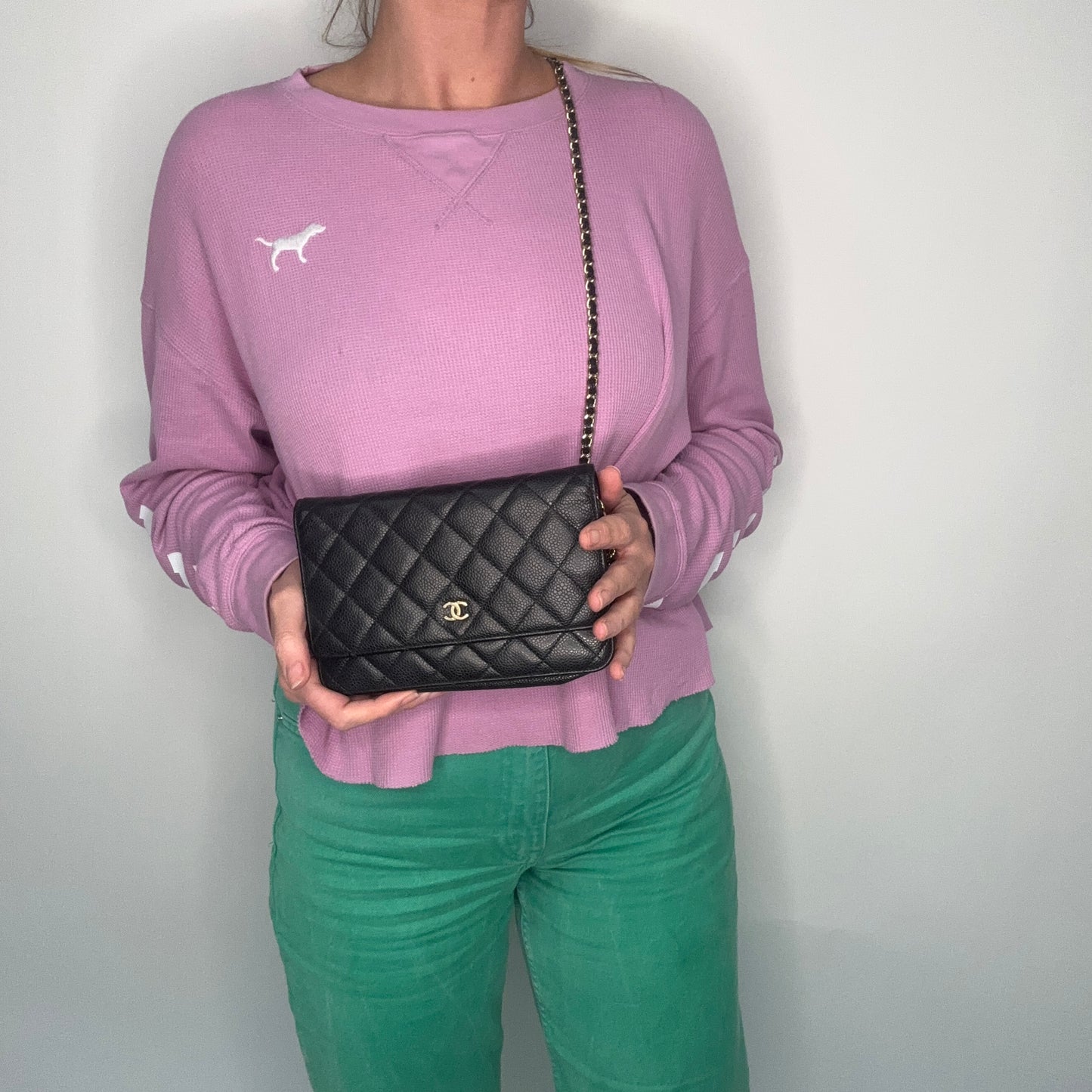 Chanel Wallet on Chain Classic Black Caviar GHW 2013/14