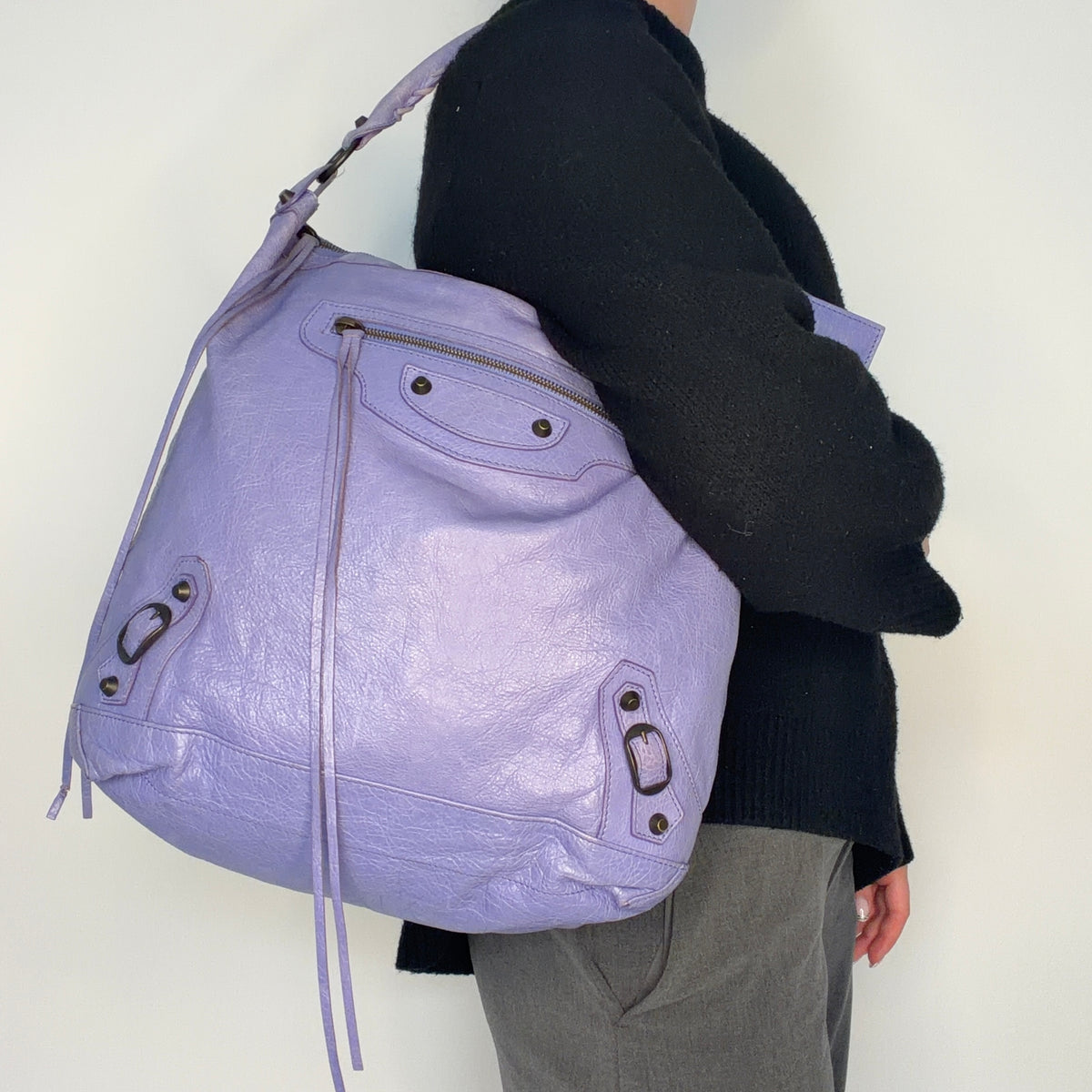 Balenciaga Day Bag Lilac