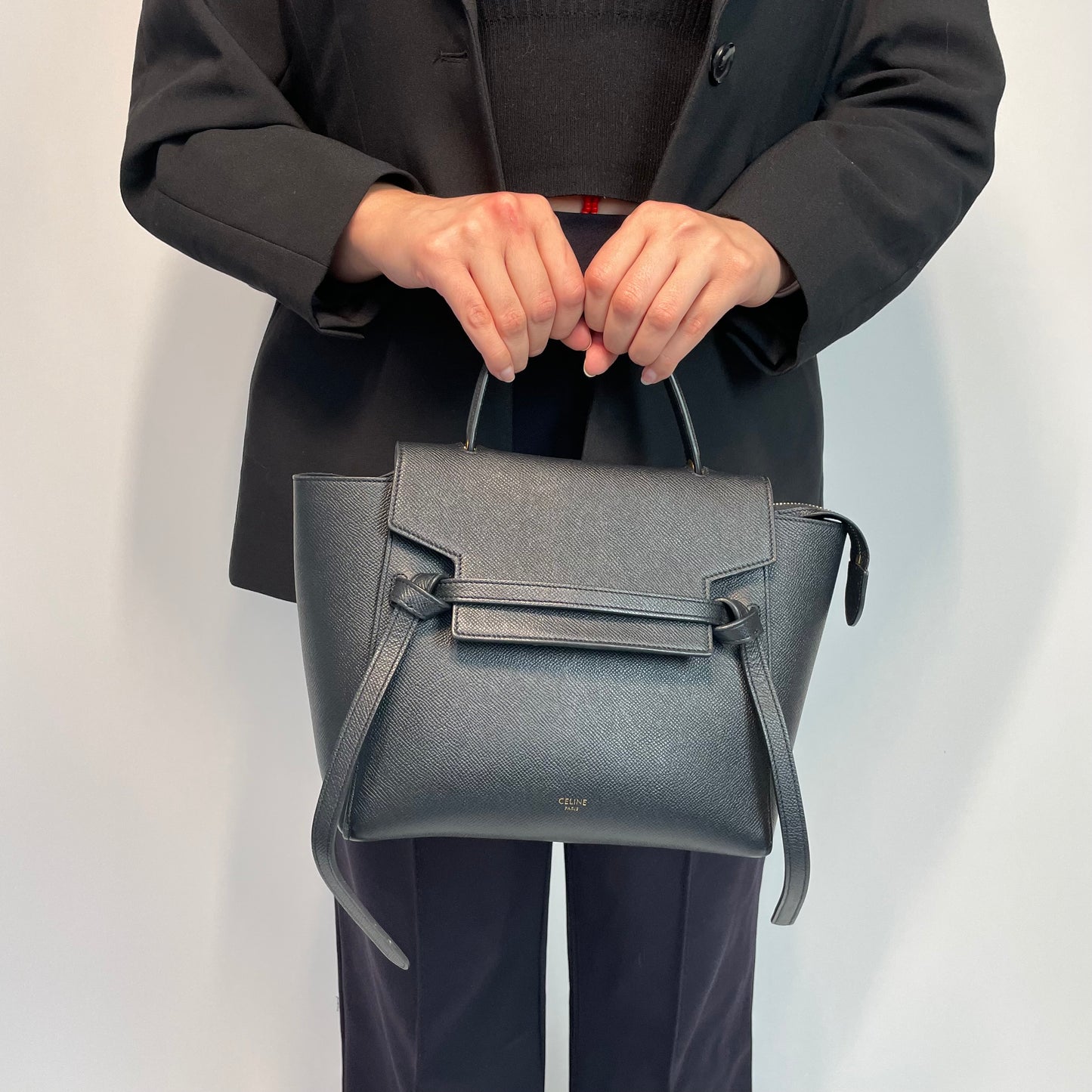 Celine Black Calfskin Micro Belt Bag RRP €2200