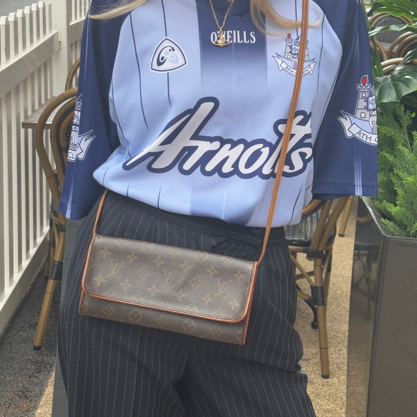 Louis Vuitton Twin Pochette Monogram Vintage CA0979 - 1999