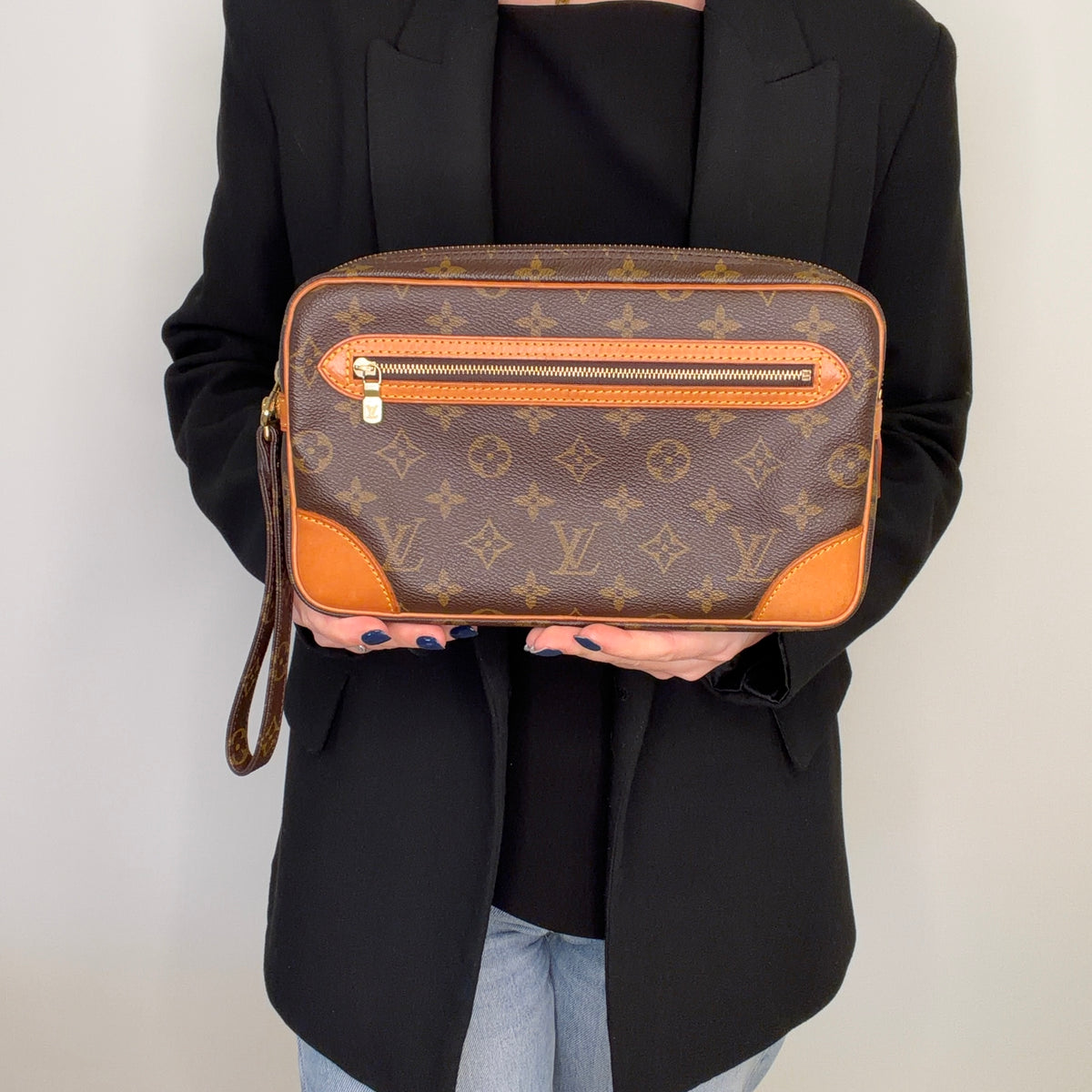 Louis Vuitton Marly Dragonne Wristlet Monogram SL0942 - 1992