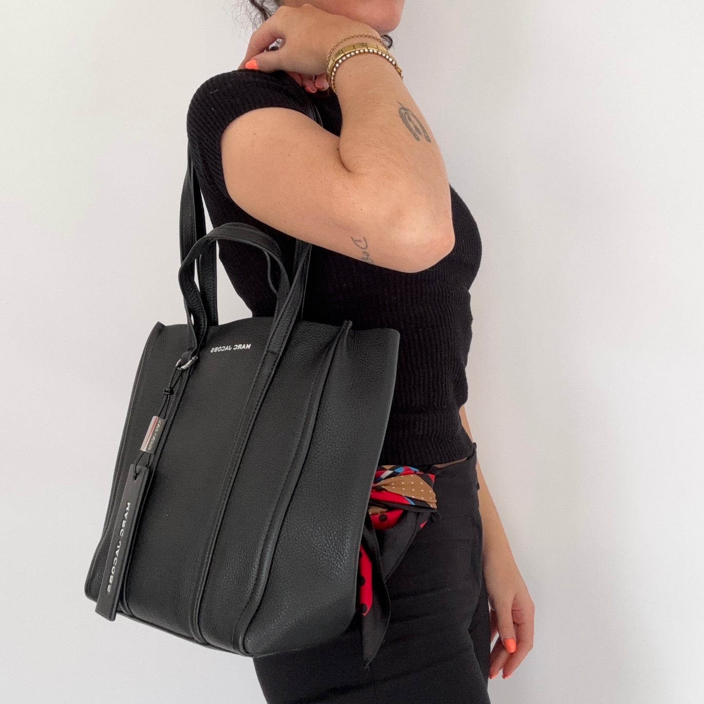 Marc Jacobs The Tag Tote Black