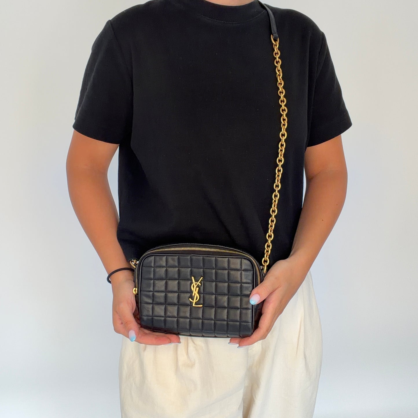 Saint Laurent Cassandre Mini Camera Bag