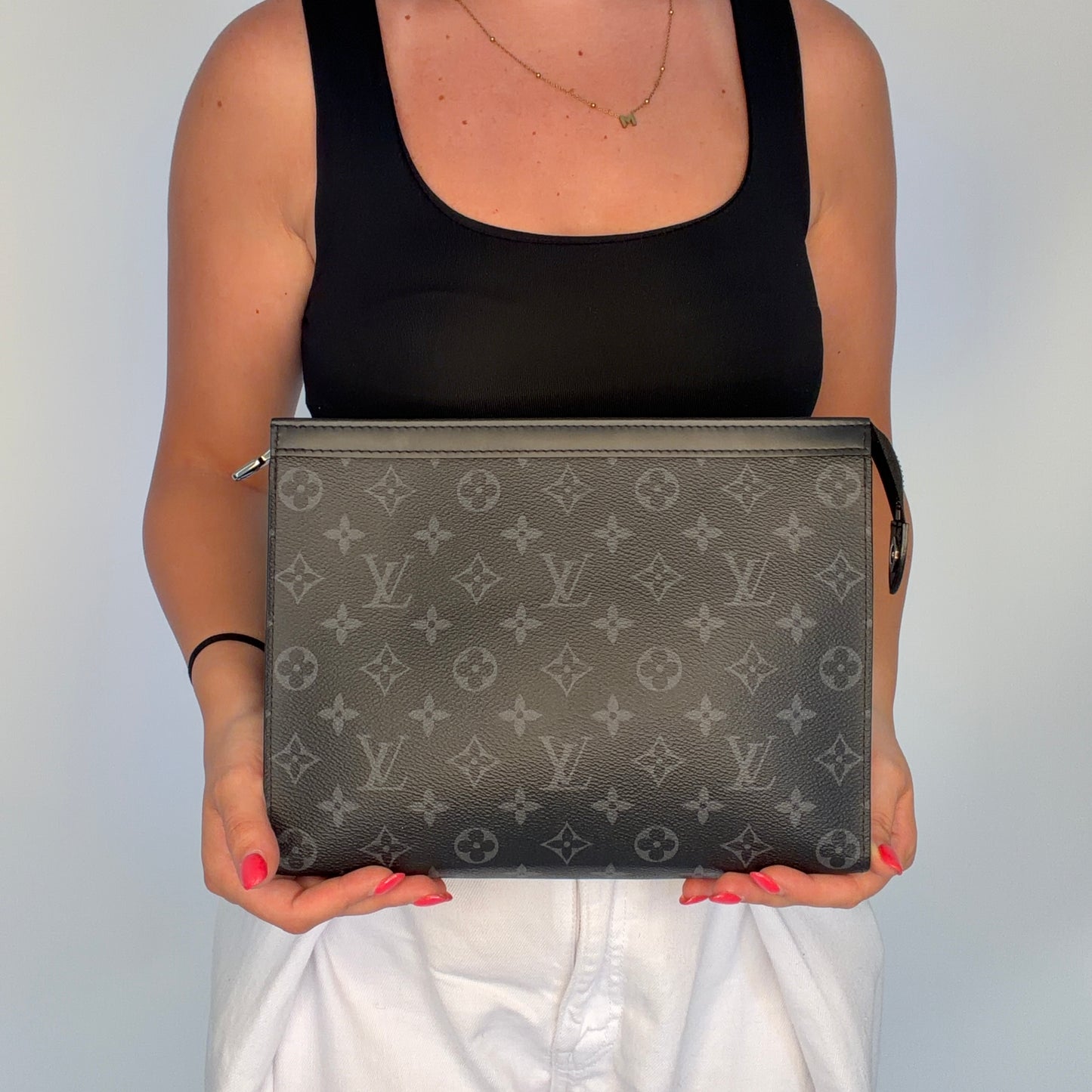 Louis Vuitton Voyage Pochette MM Mono Eclipse TA3280 - 2020