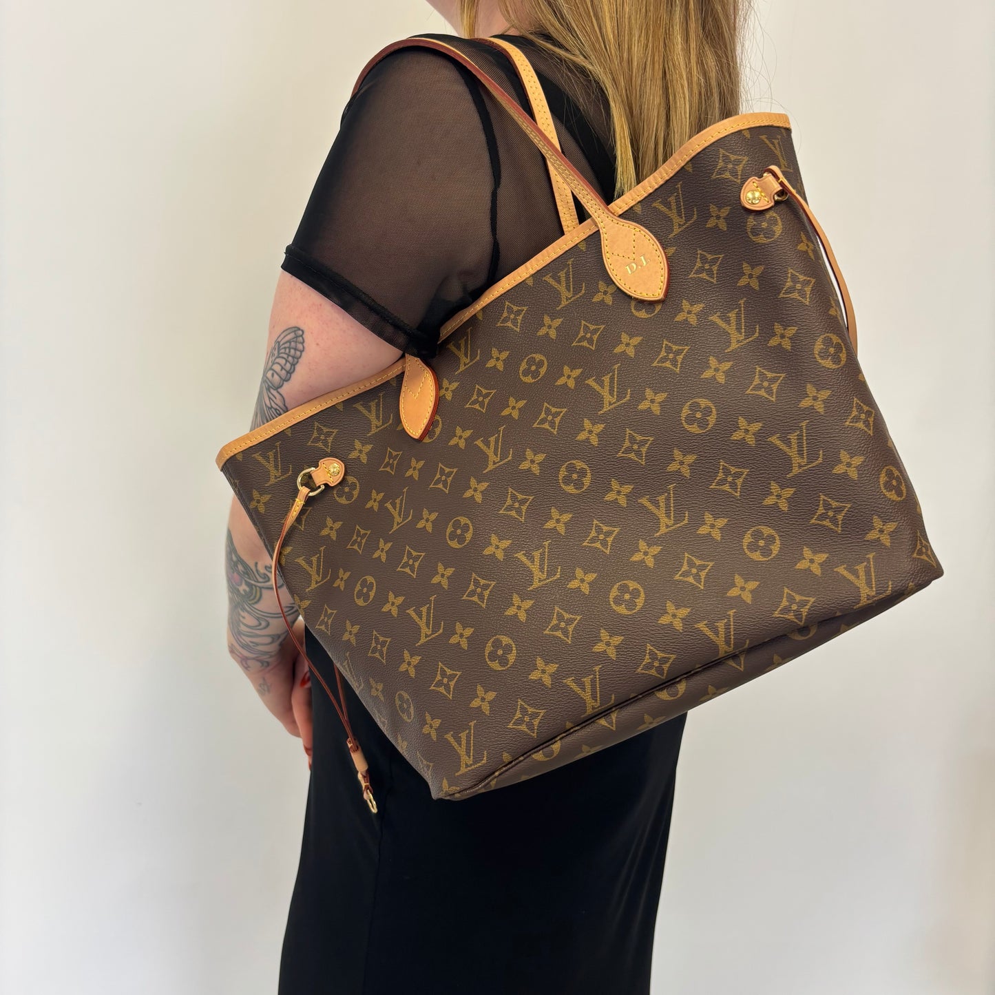 Louis Vuitton Neverfull MM Monogram (NFID Chip '22) DL Hotstamp