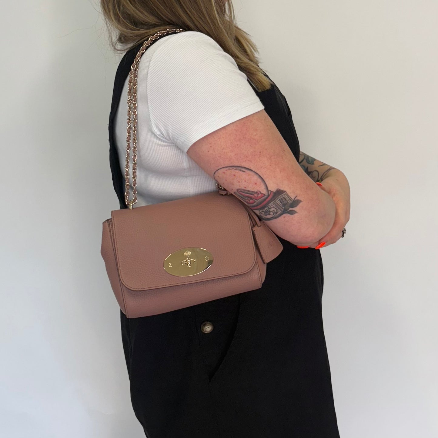 Mulberry Lily Reg Autumn Rose Heavy Grain Leather GHW