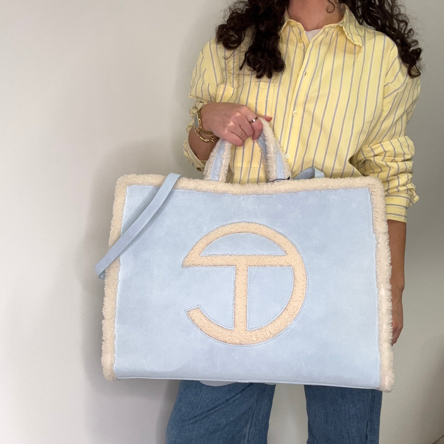 Telfar X UGG Large Shopper Blue