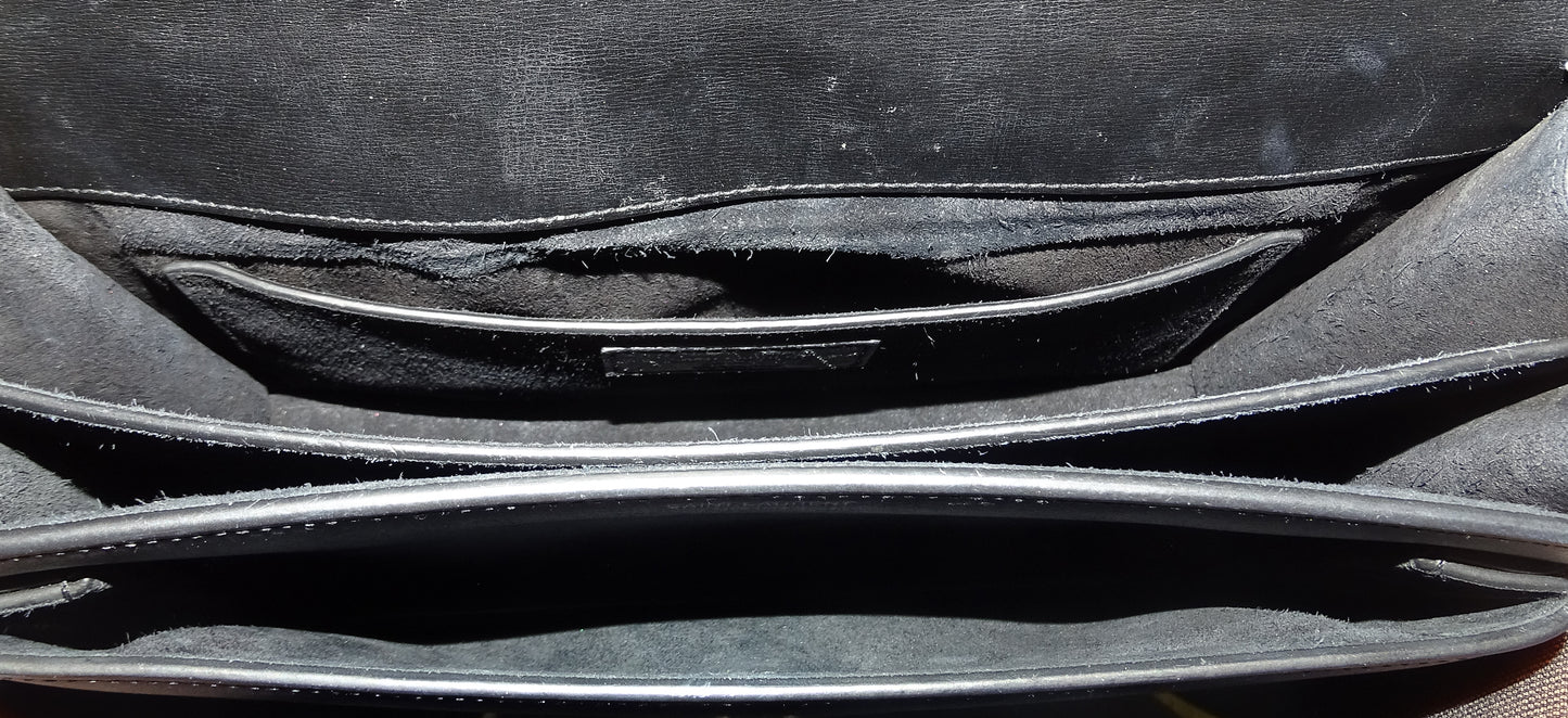 Saint Laurent Sunset Large Black SHW