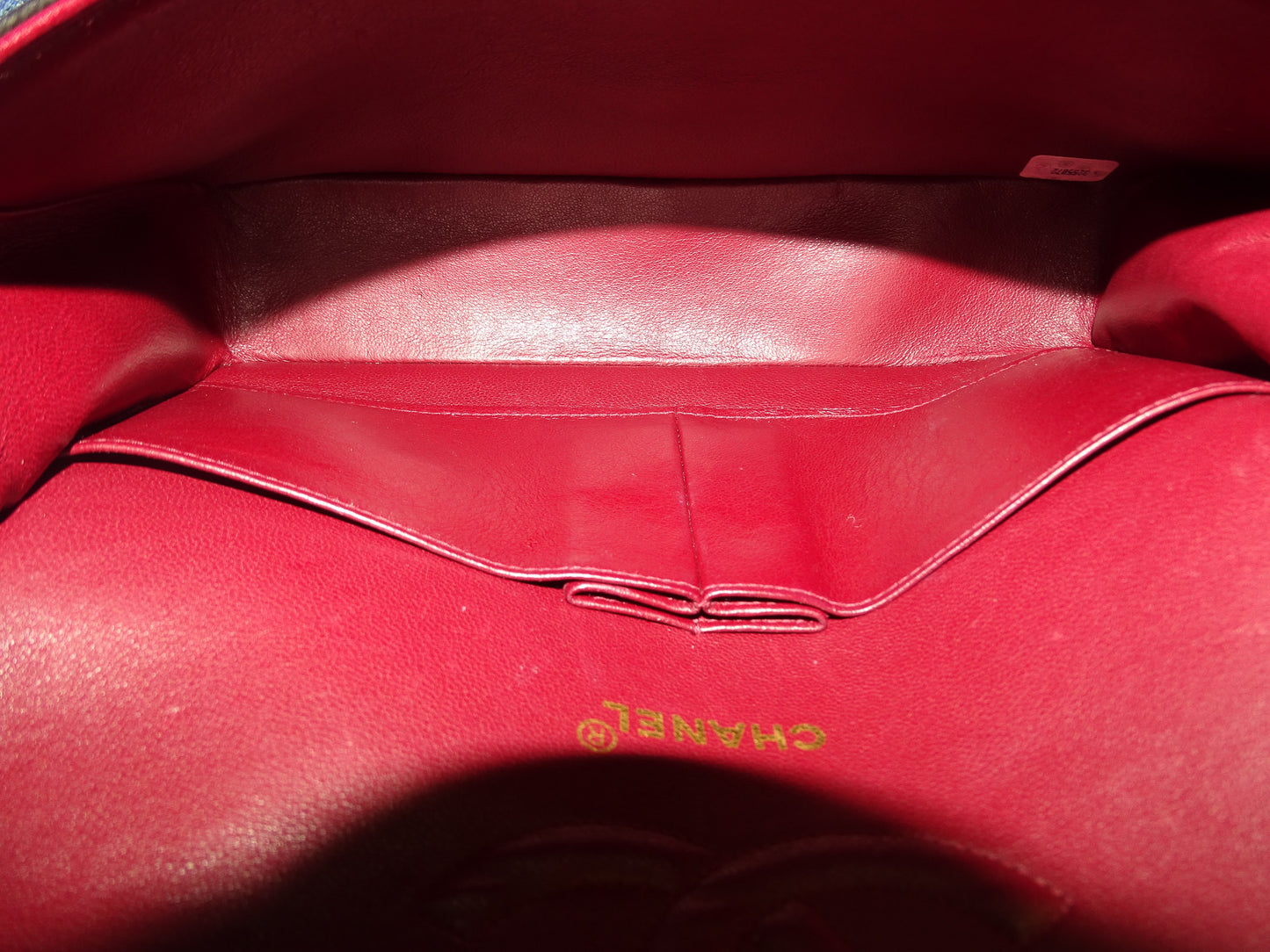 Chanel Classic Double Flap Medium Vintage Black Lambskin GHW 1994/96