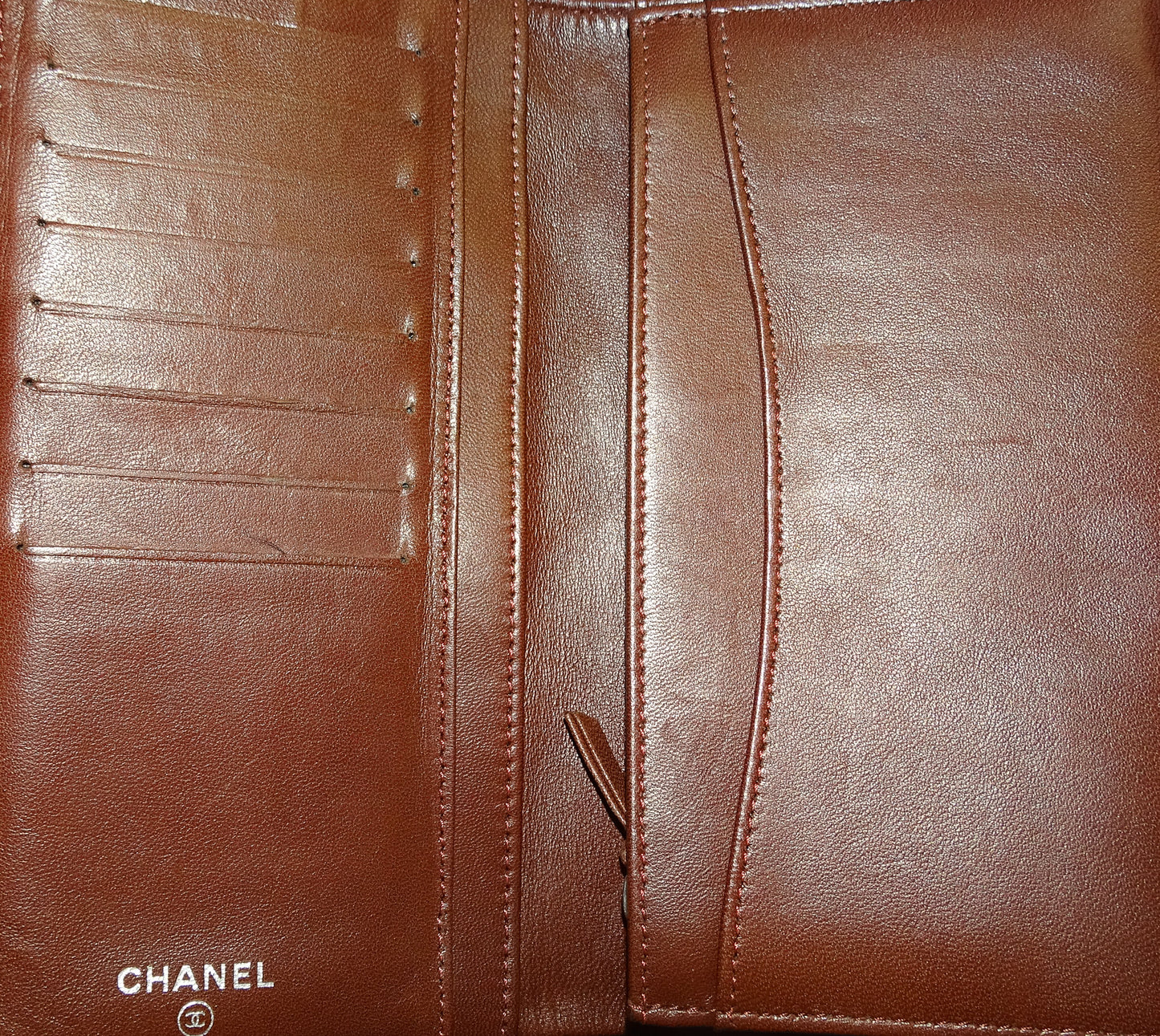 Chanel Yen Wallet Black Lambskin SHW 2006/08